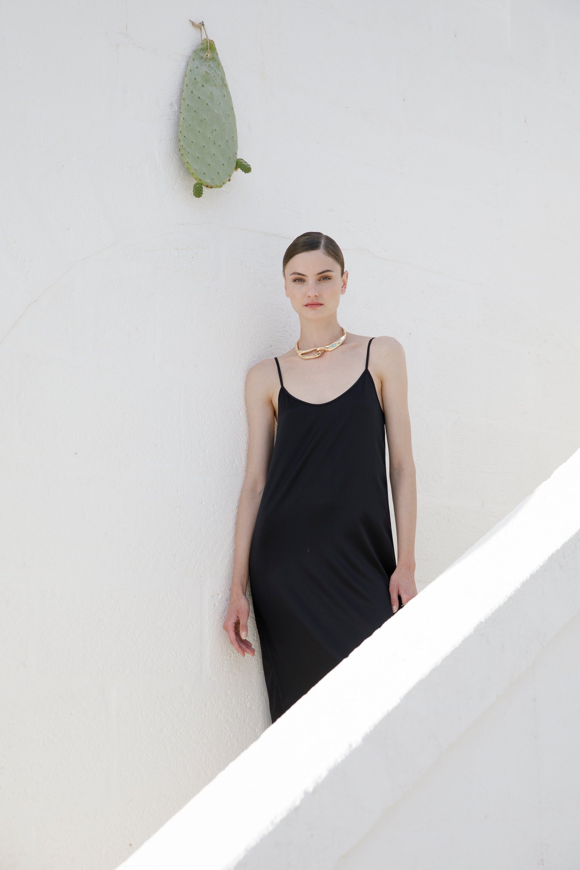 Long Slip in Stretch Silk 10311