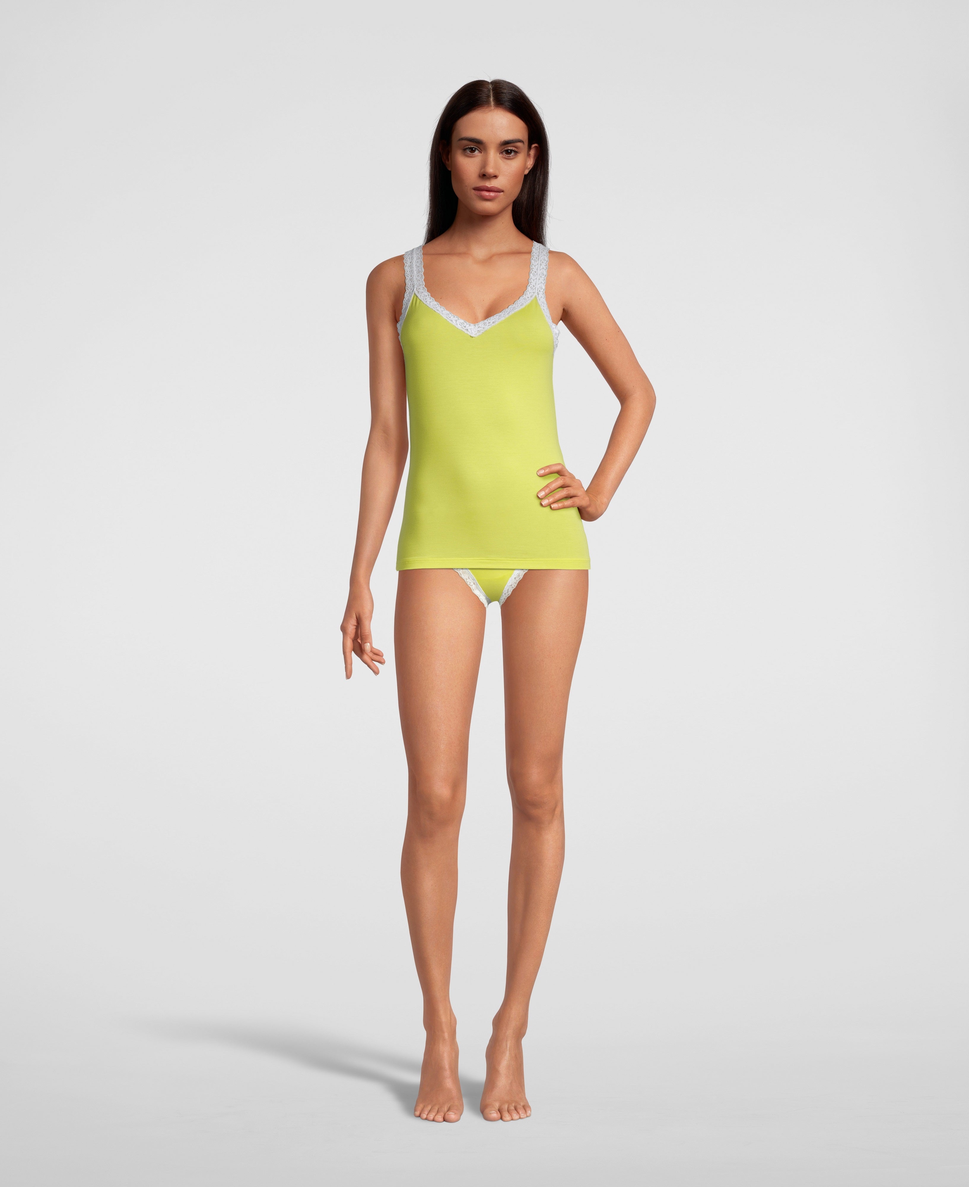 Tank Top Modal with leavers 1102 - Oscalito