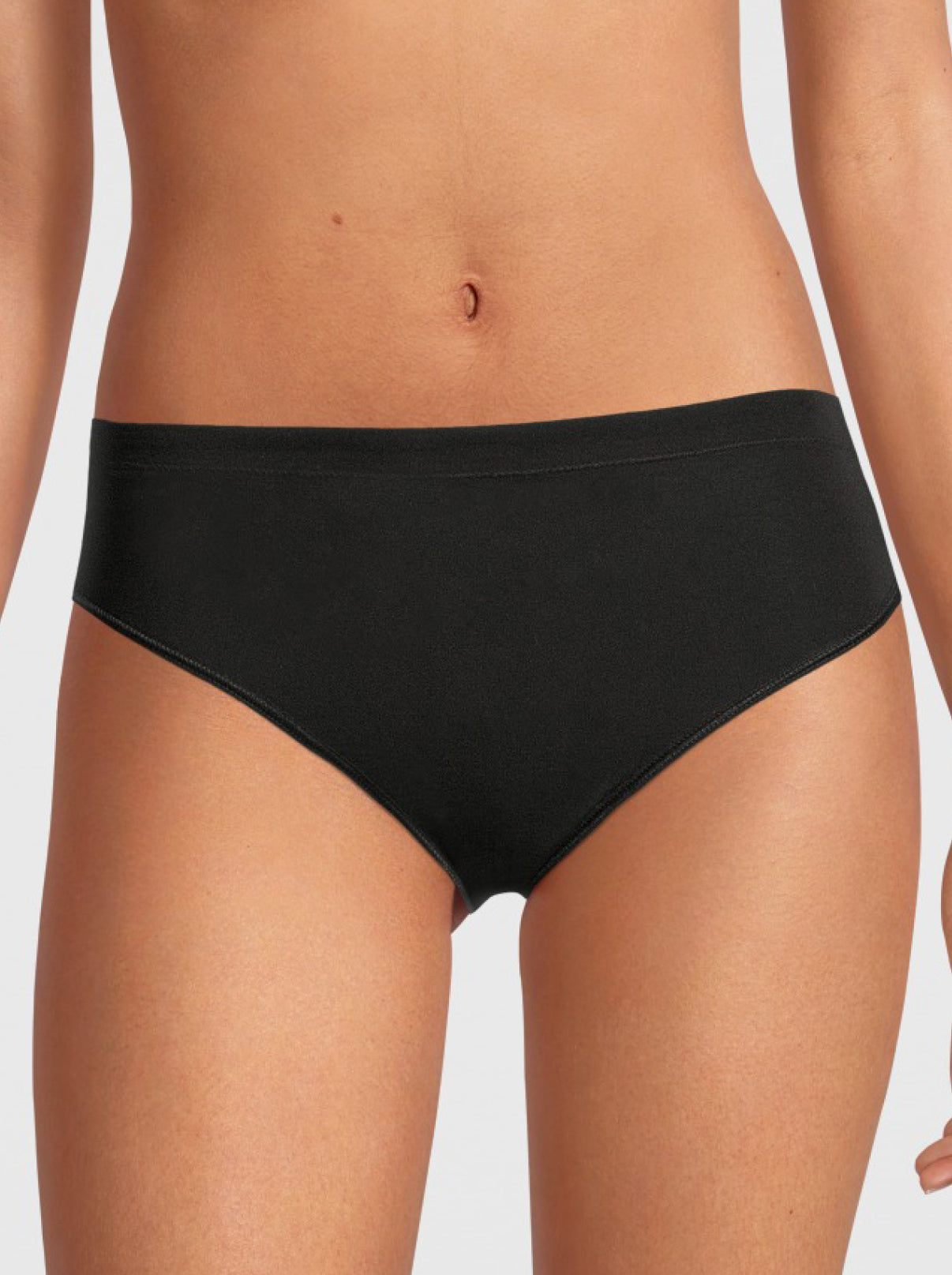 black high rise briefs in micromodal
