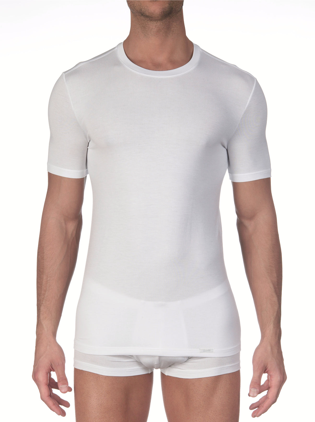 Micromodal T-Shirt Crew Neck 1572 - Oscalito
