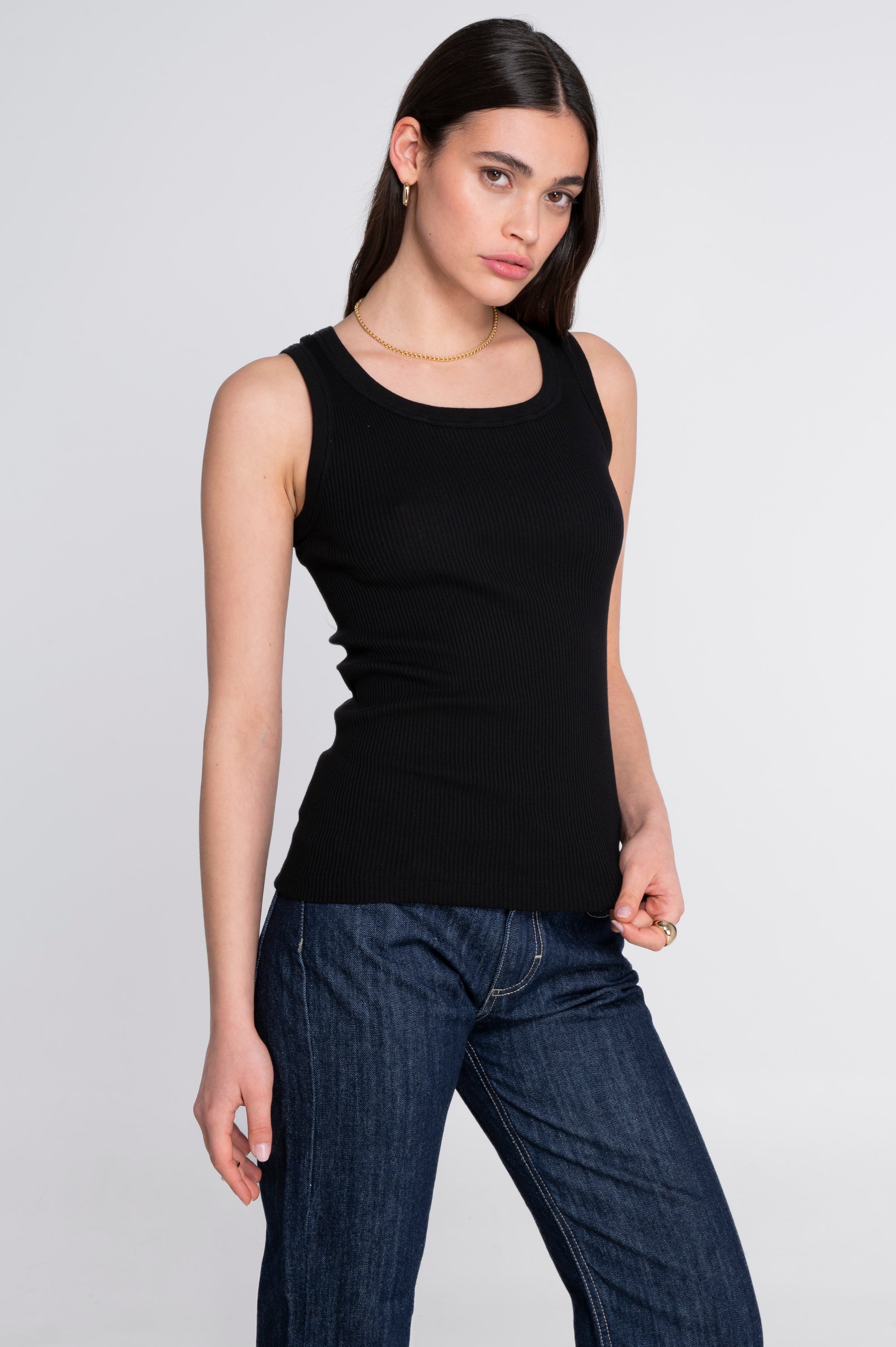 Cotton tank top 7166