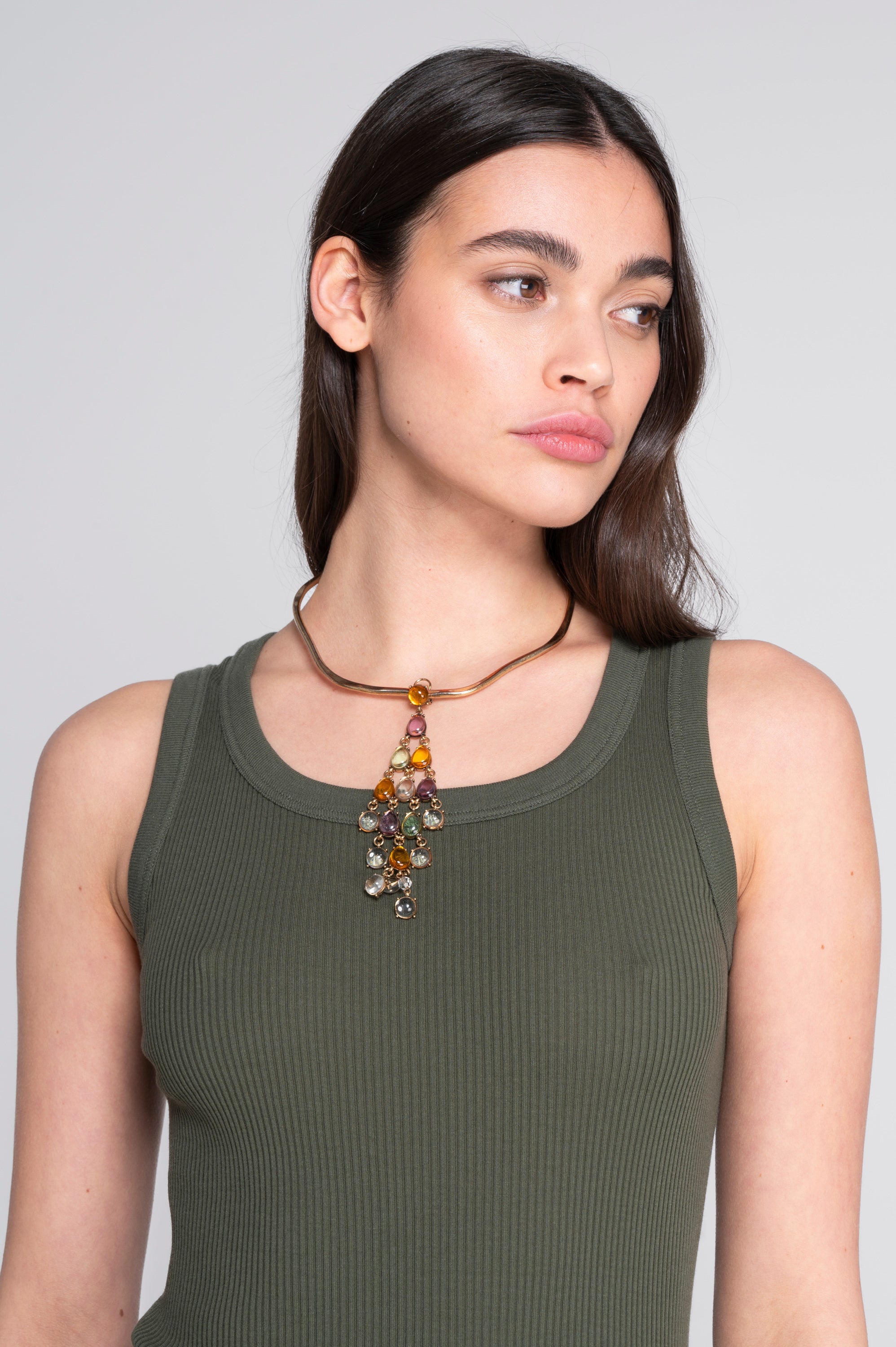 Cotton tank top 7166