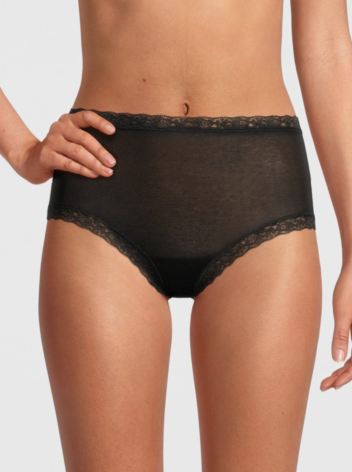 Retro Shaping High rise Briefs in cotton 310 - Oscalito