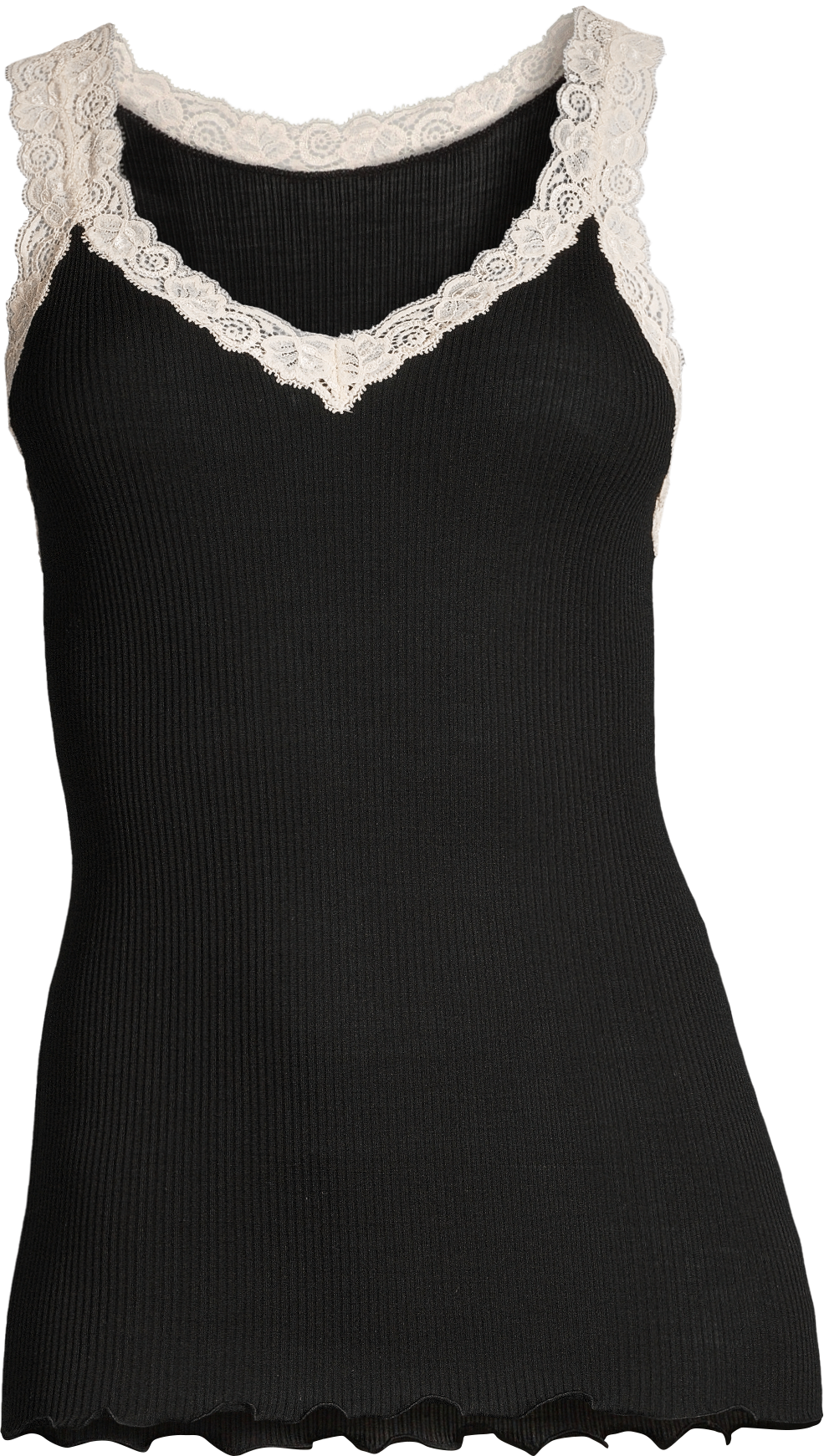 Tank Top with leavers lace