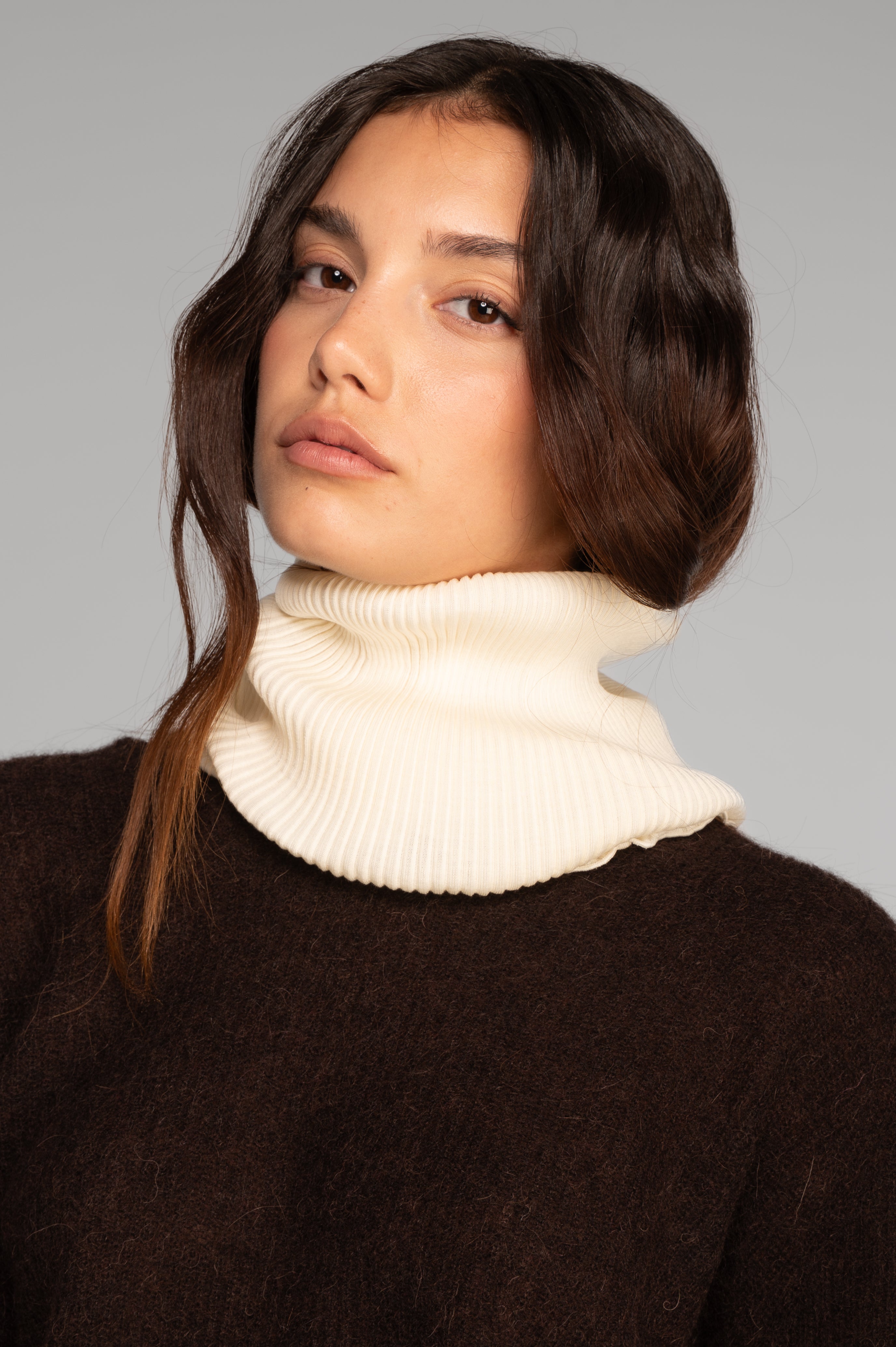 Neckwarmer Oscalito wool silk 3431