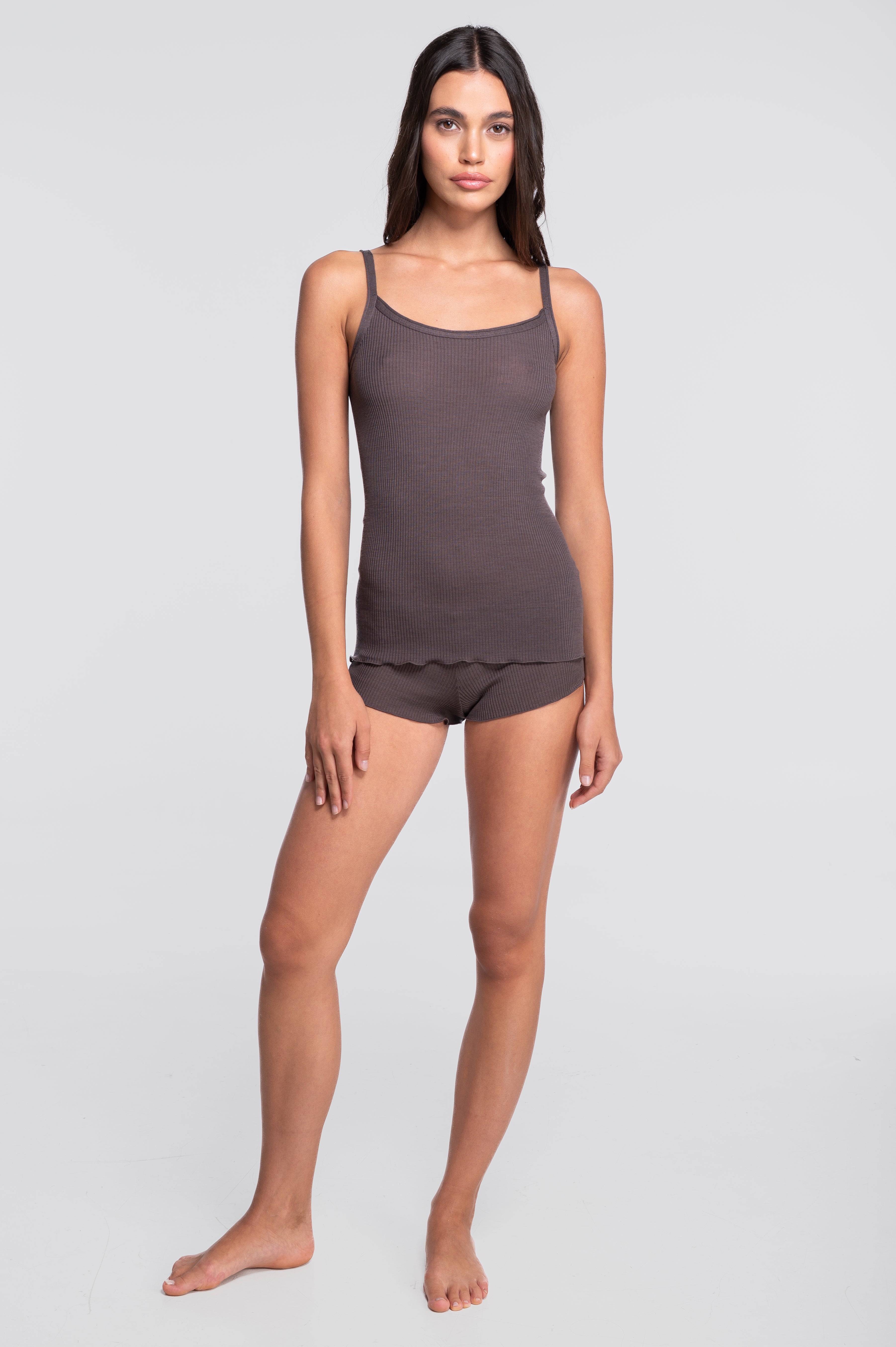 Wool and silk camisole top 3440R