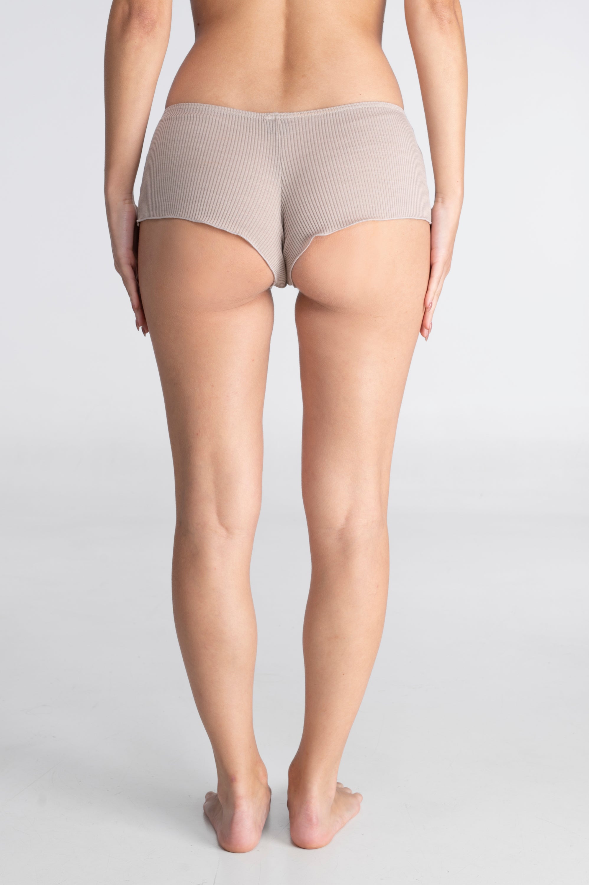 Wool and silk middle-rise panties 3441