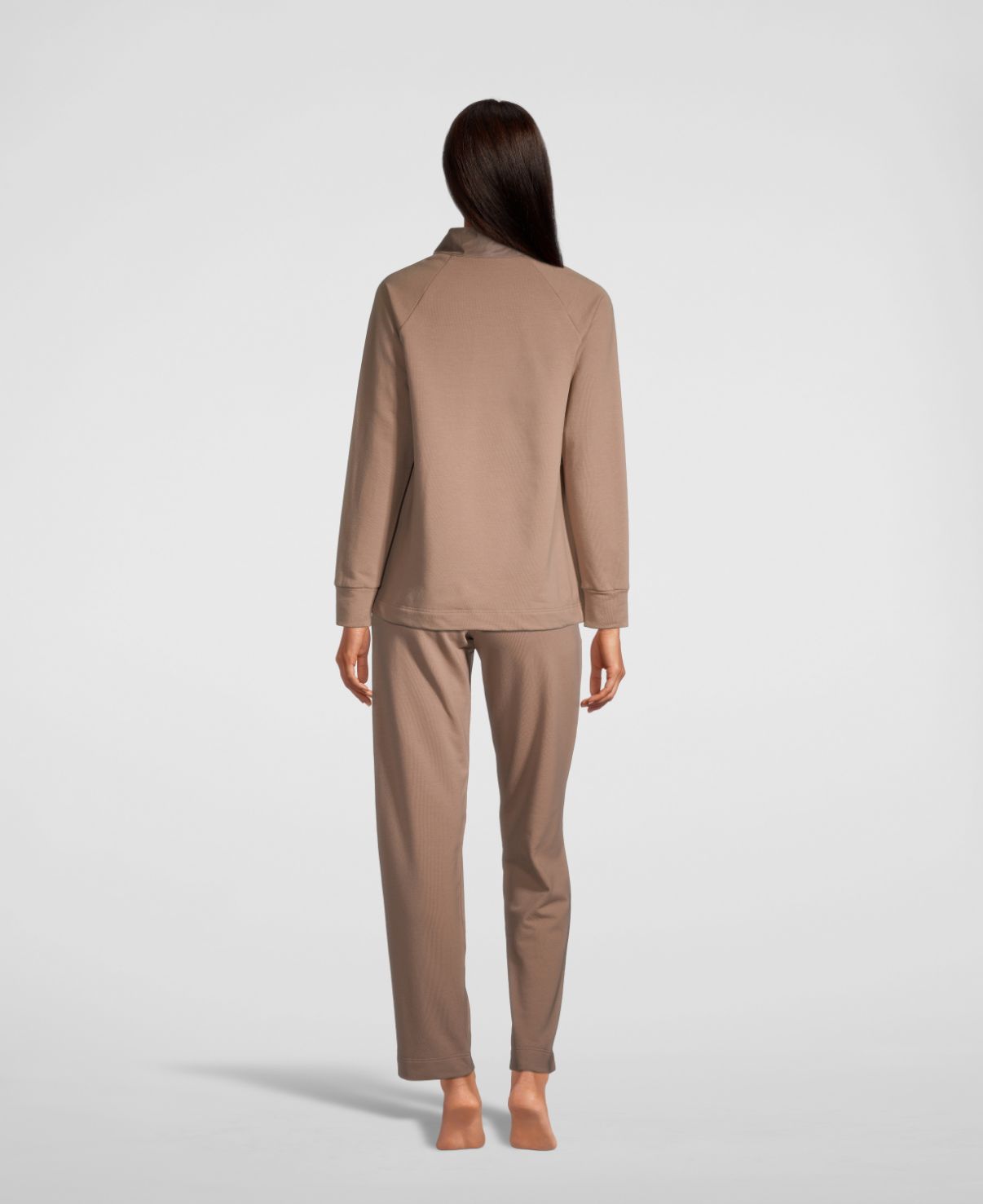 Back Woman Sweater in Makò cotton