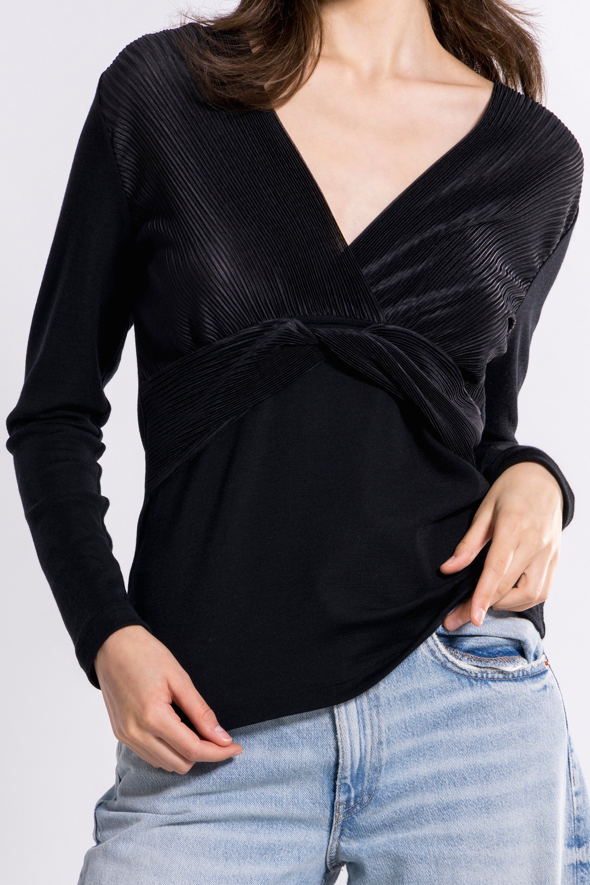 Longsleeves Woman Wool Silk 6875 - Oscalito