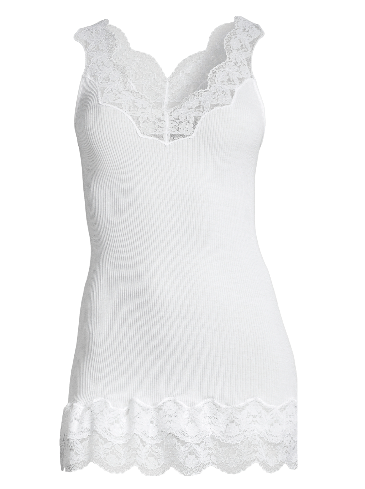 Filoscozia Tank Babydoll with Leavers Lace 7006 - Oscalito