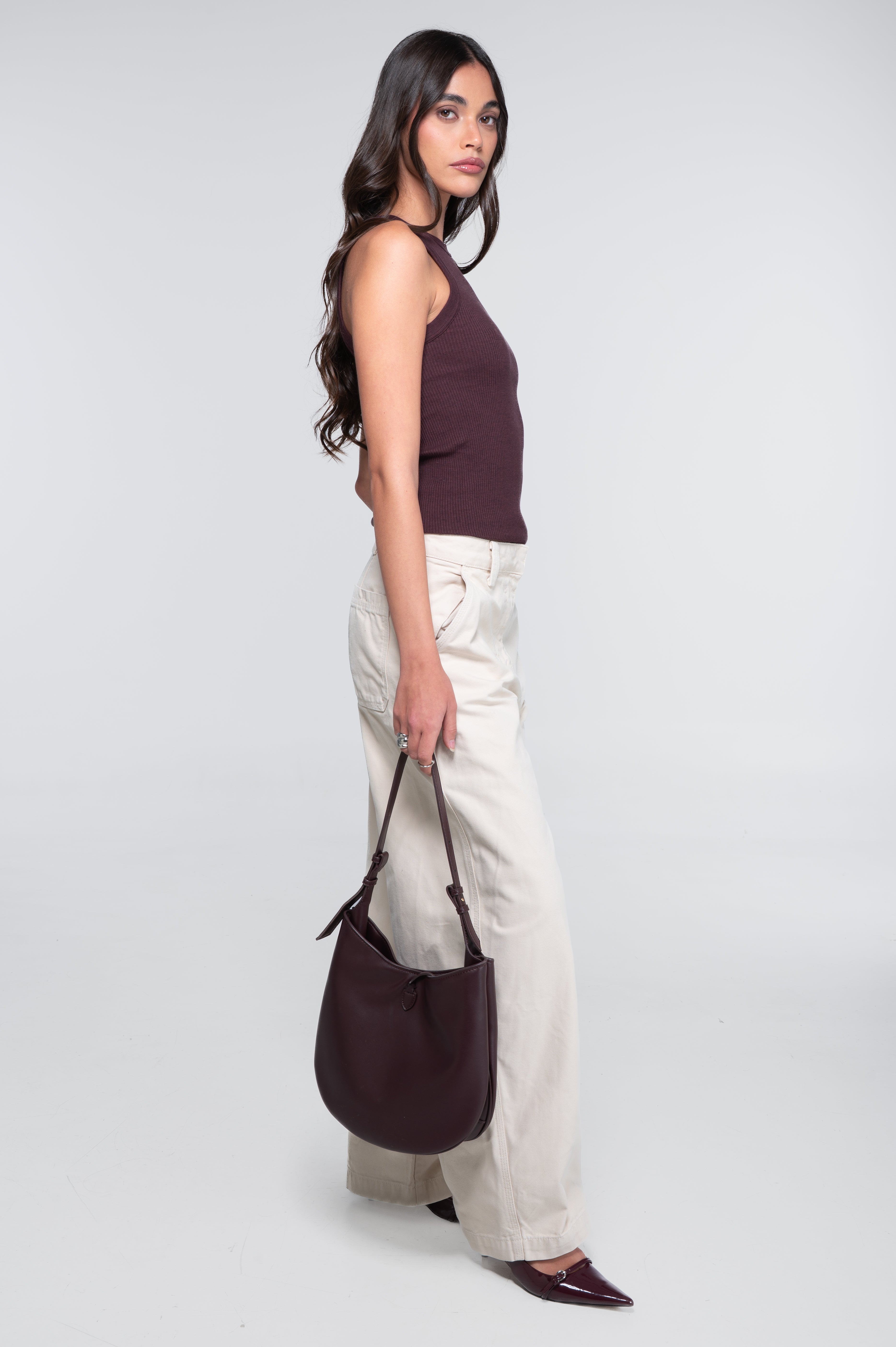 Cotton halterneck top 7165