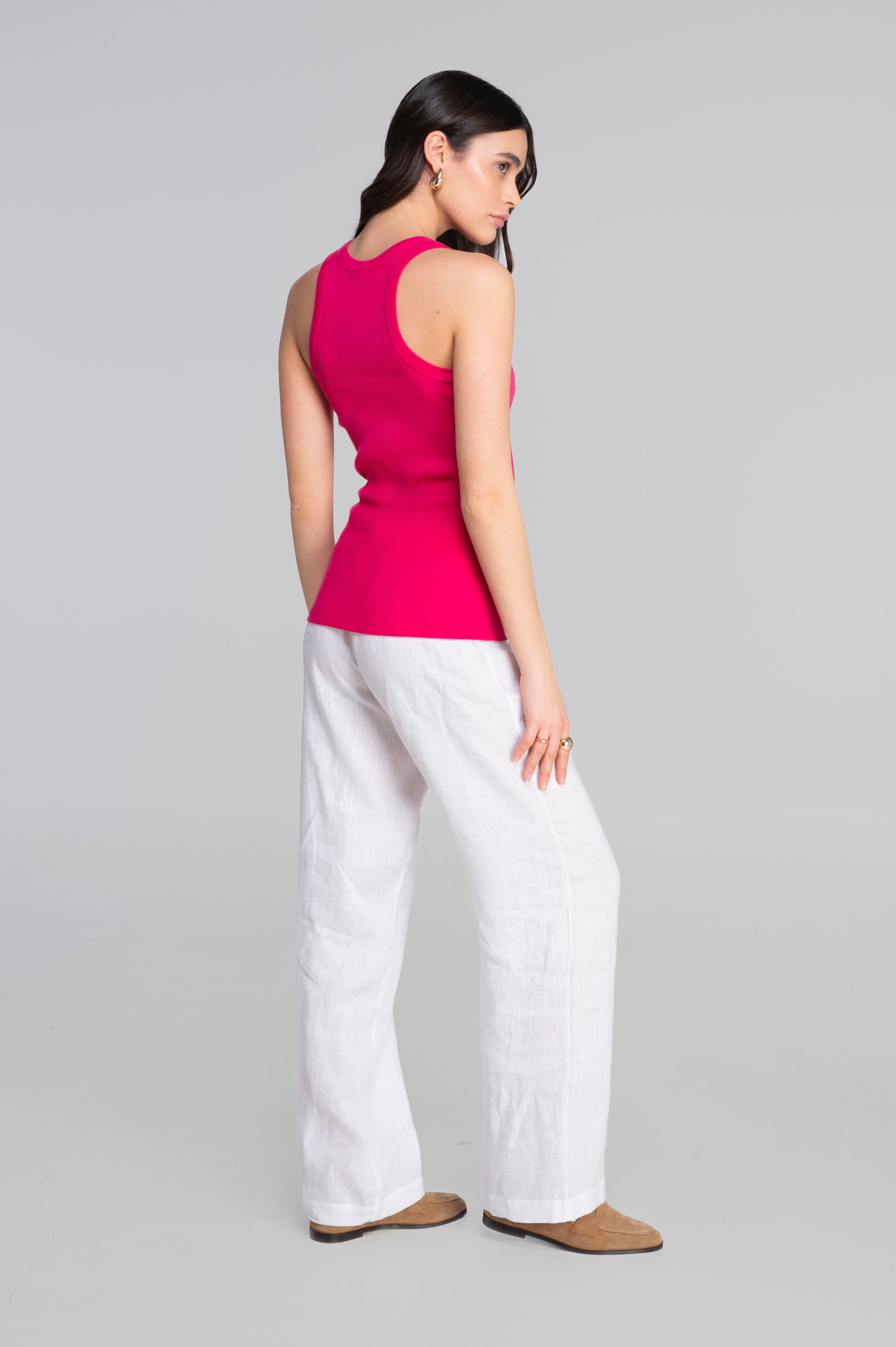 Cotton halterneck top 7165