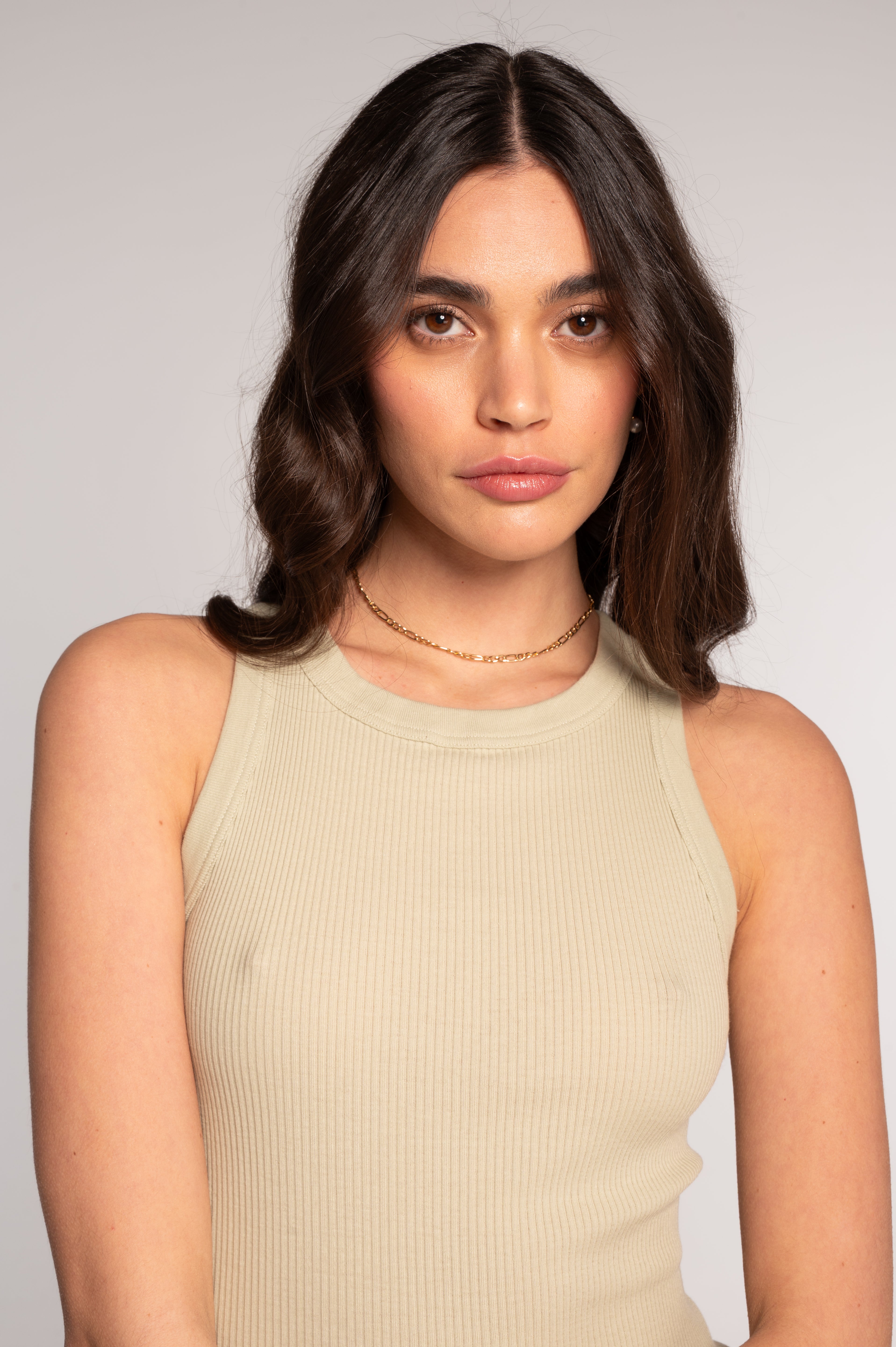 Cotton halterneck top 7165