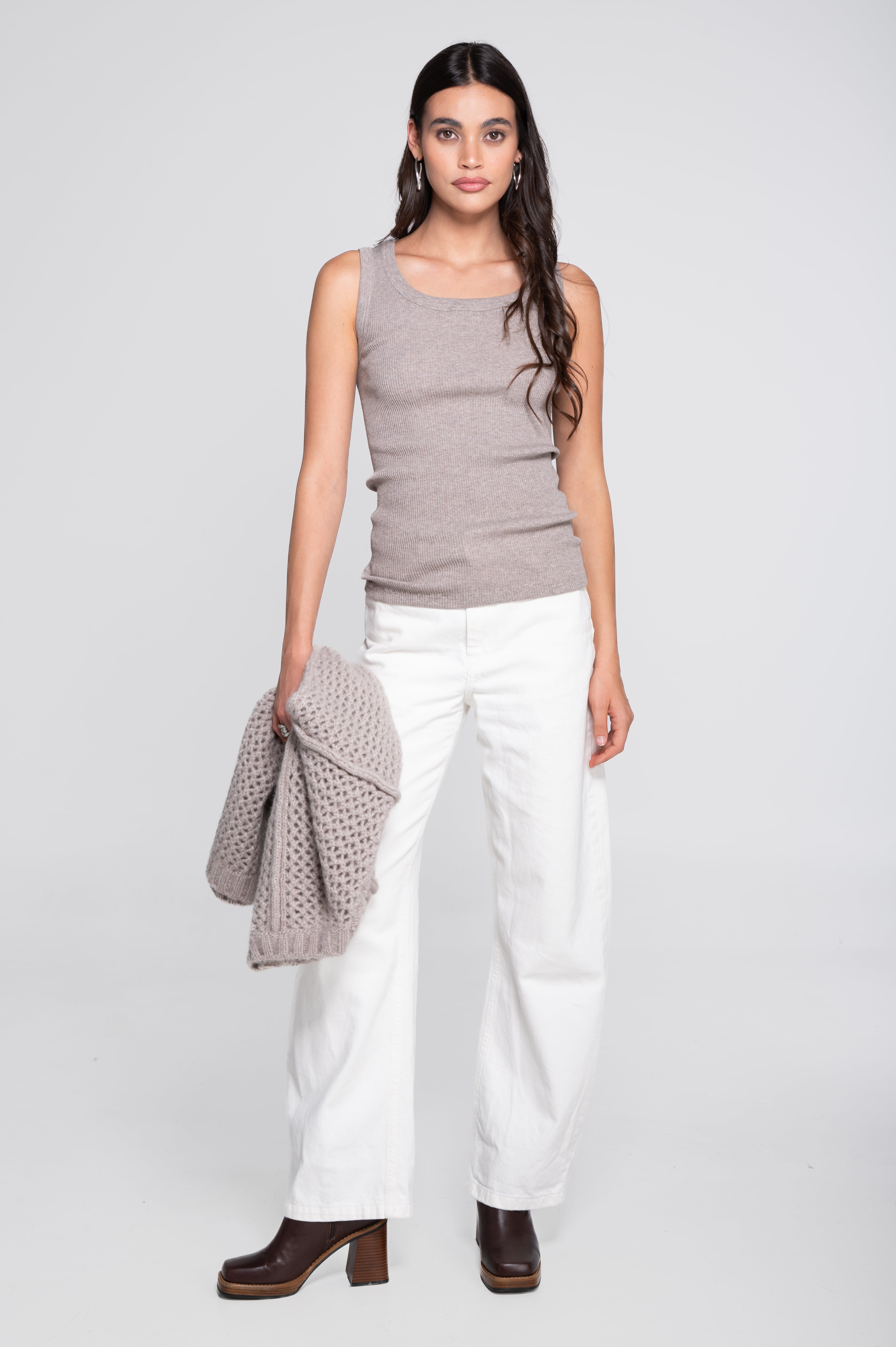 Cotton tank top 7166