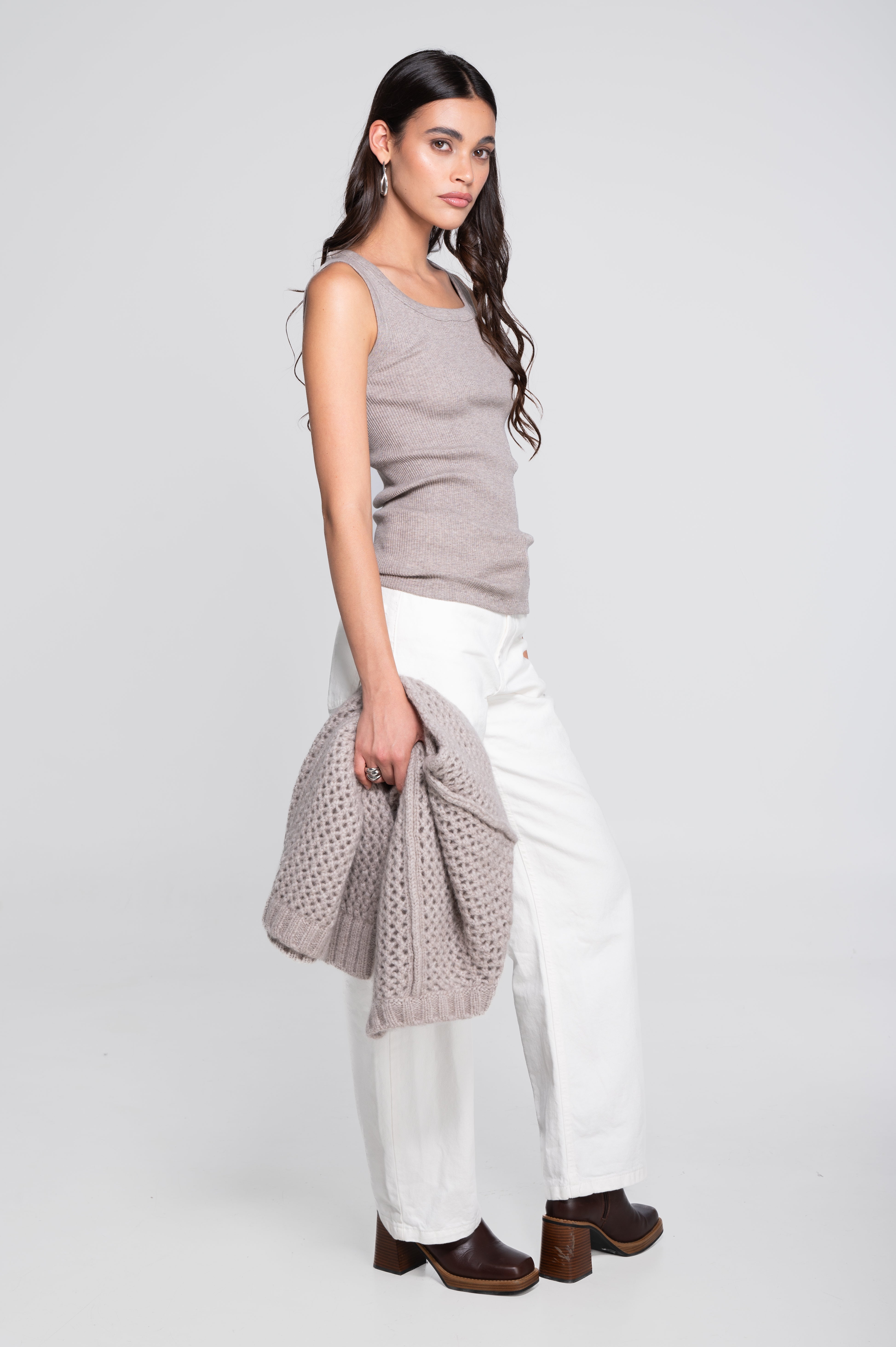 Cotton tank top 7166