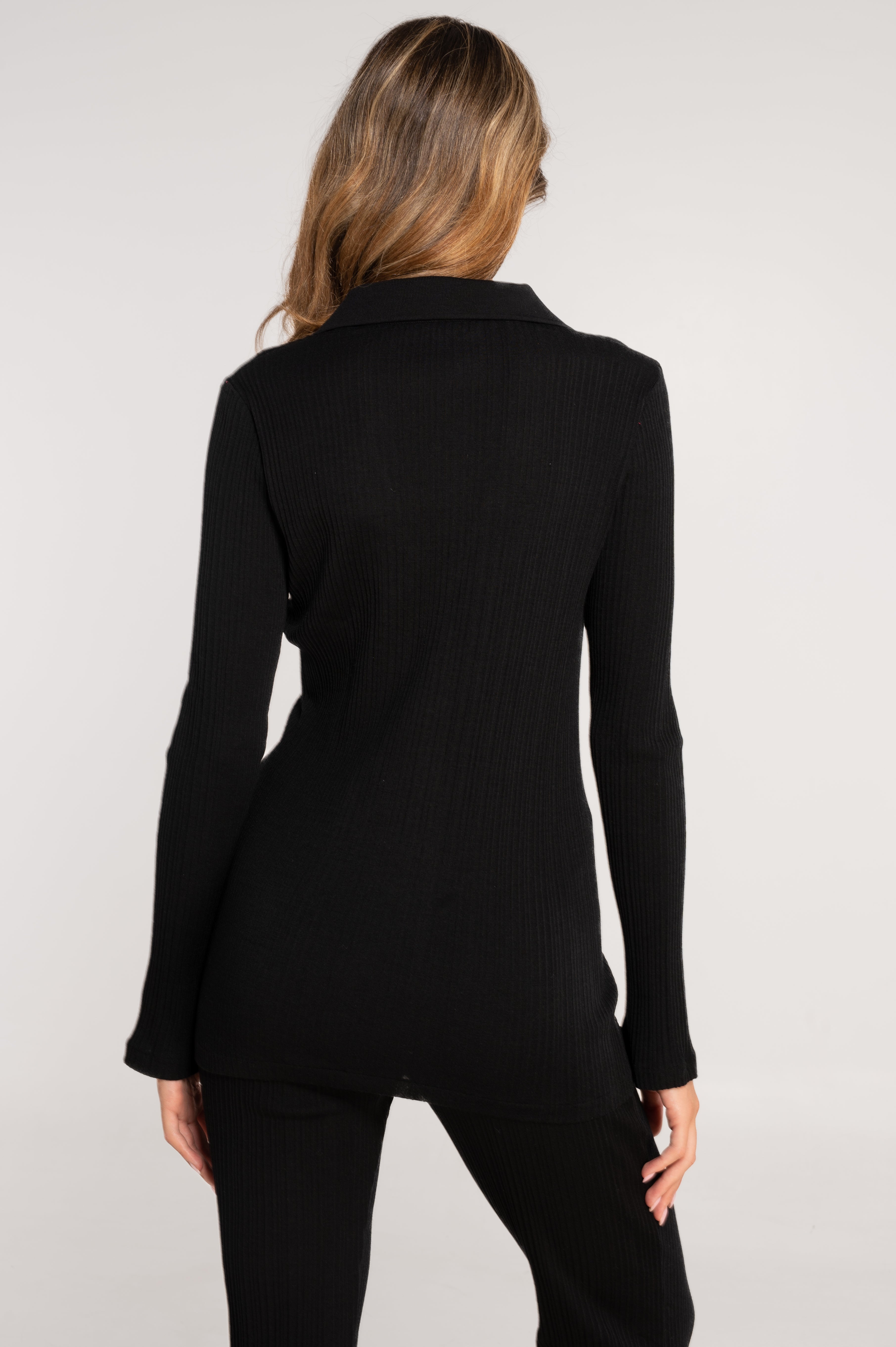 Wool and silk long sleeves shirt 7462