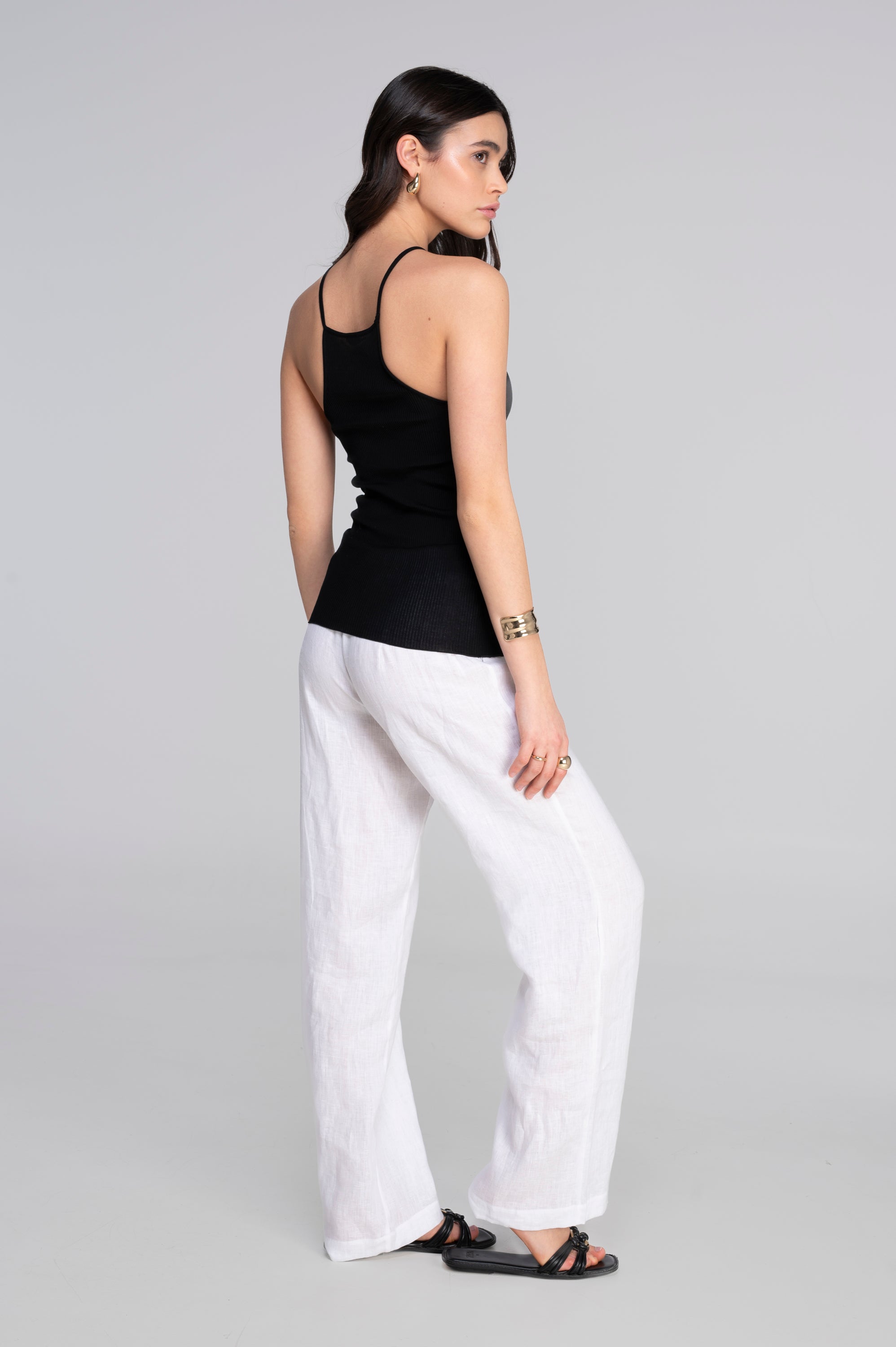 Filoscozia halter neck top with chantilly lace 7525