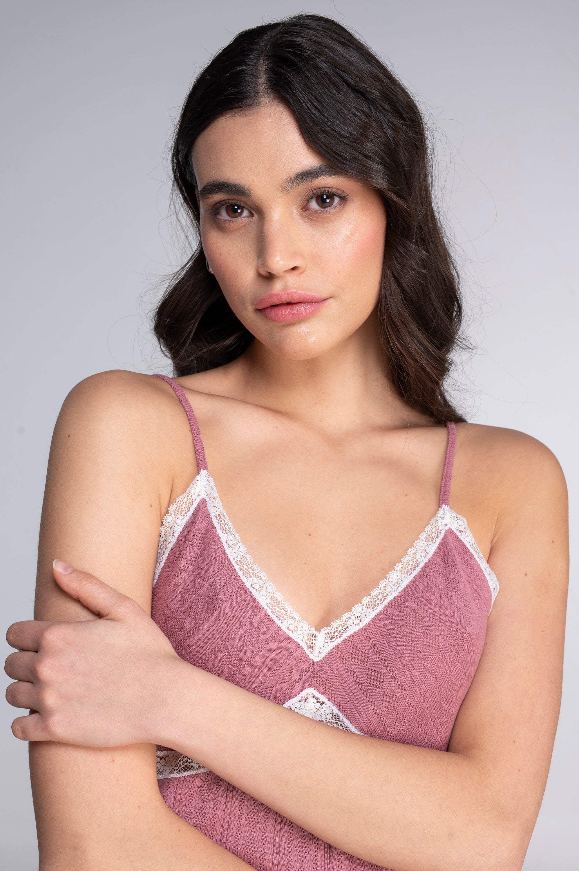 Babydoll in ajourè cotton 7547