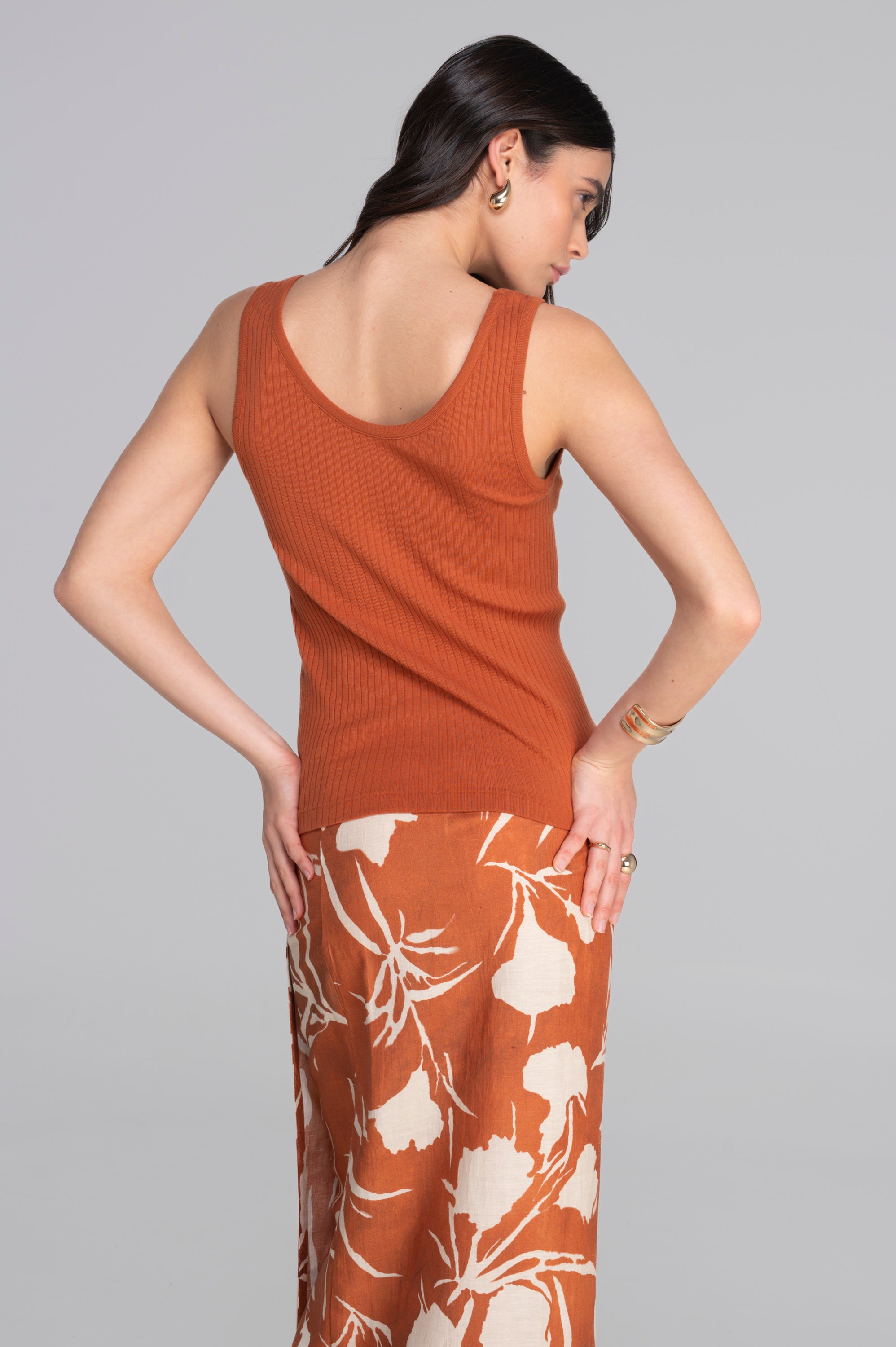 Cotton tank top 7561