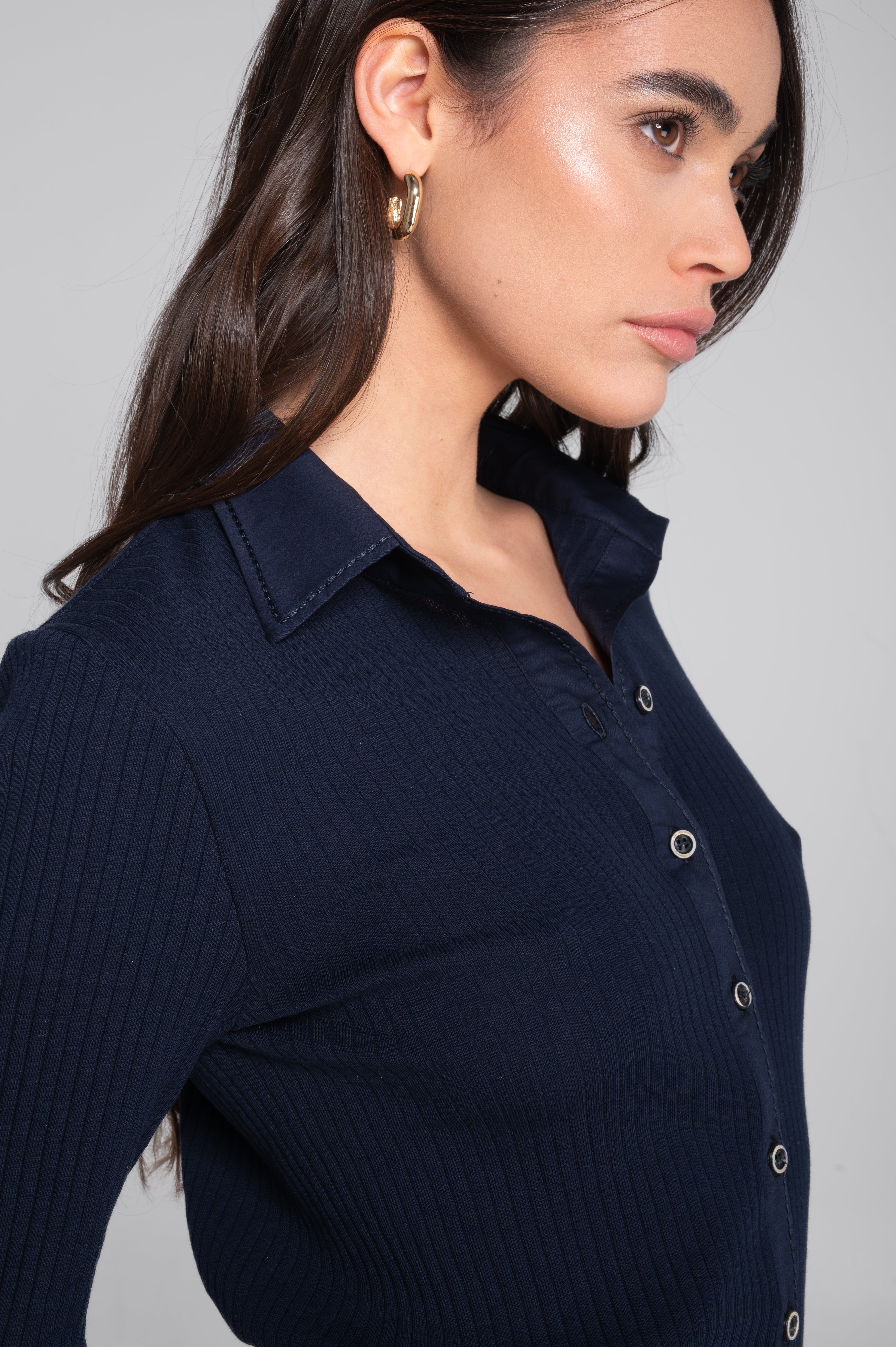 Longsleeves Woman100% Cotton 7568