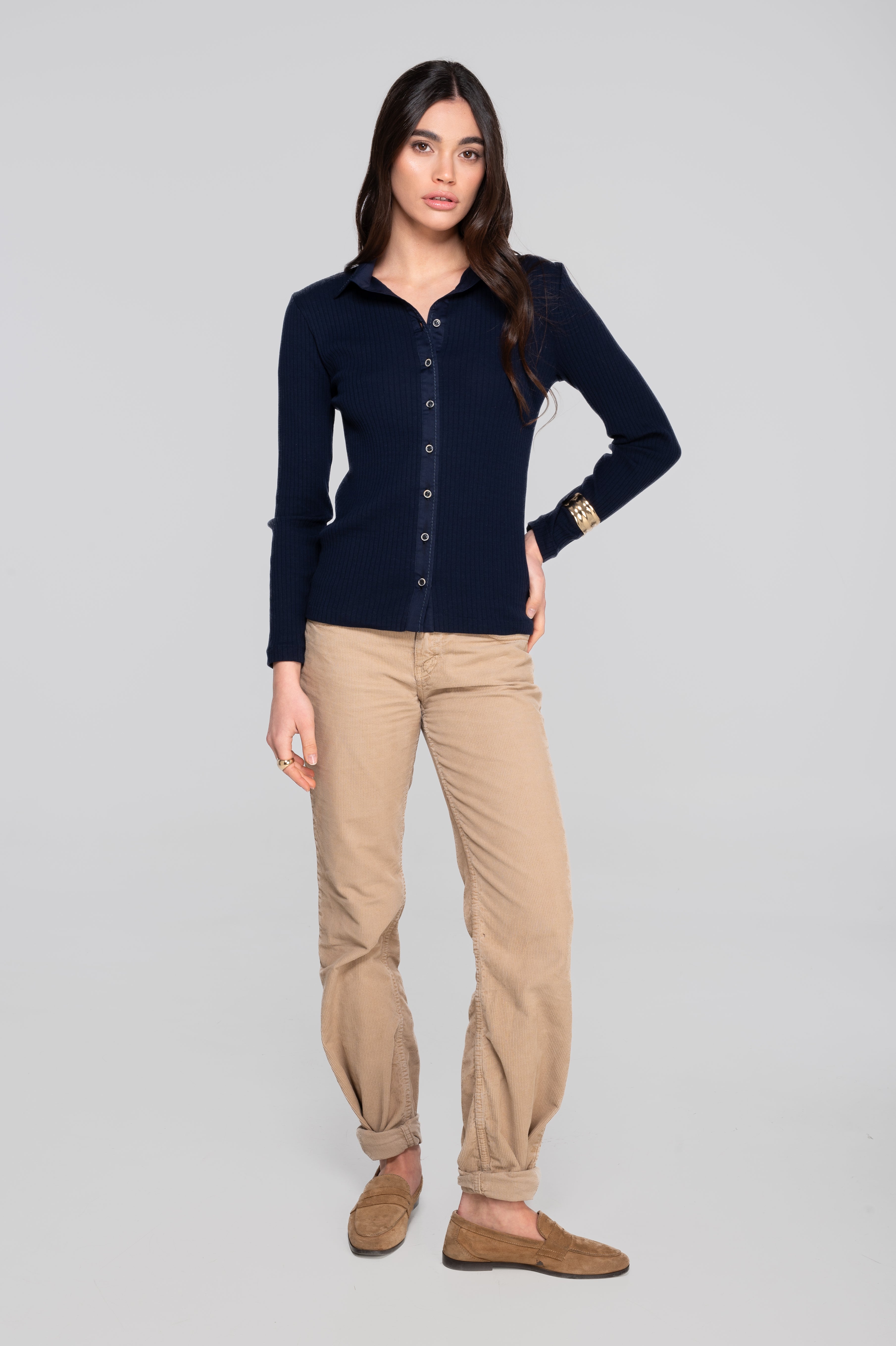 Longsleeves Woman100% Cotton 7568