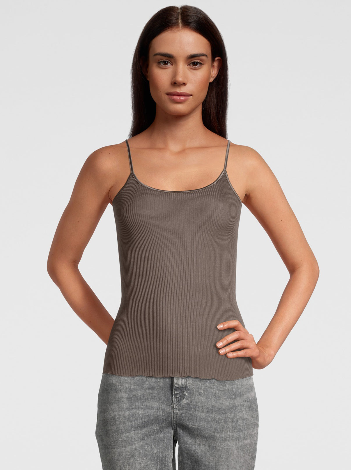 Spaghetti Top pure Silk organza 9450 - Oscalito