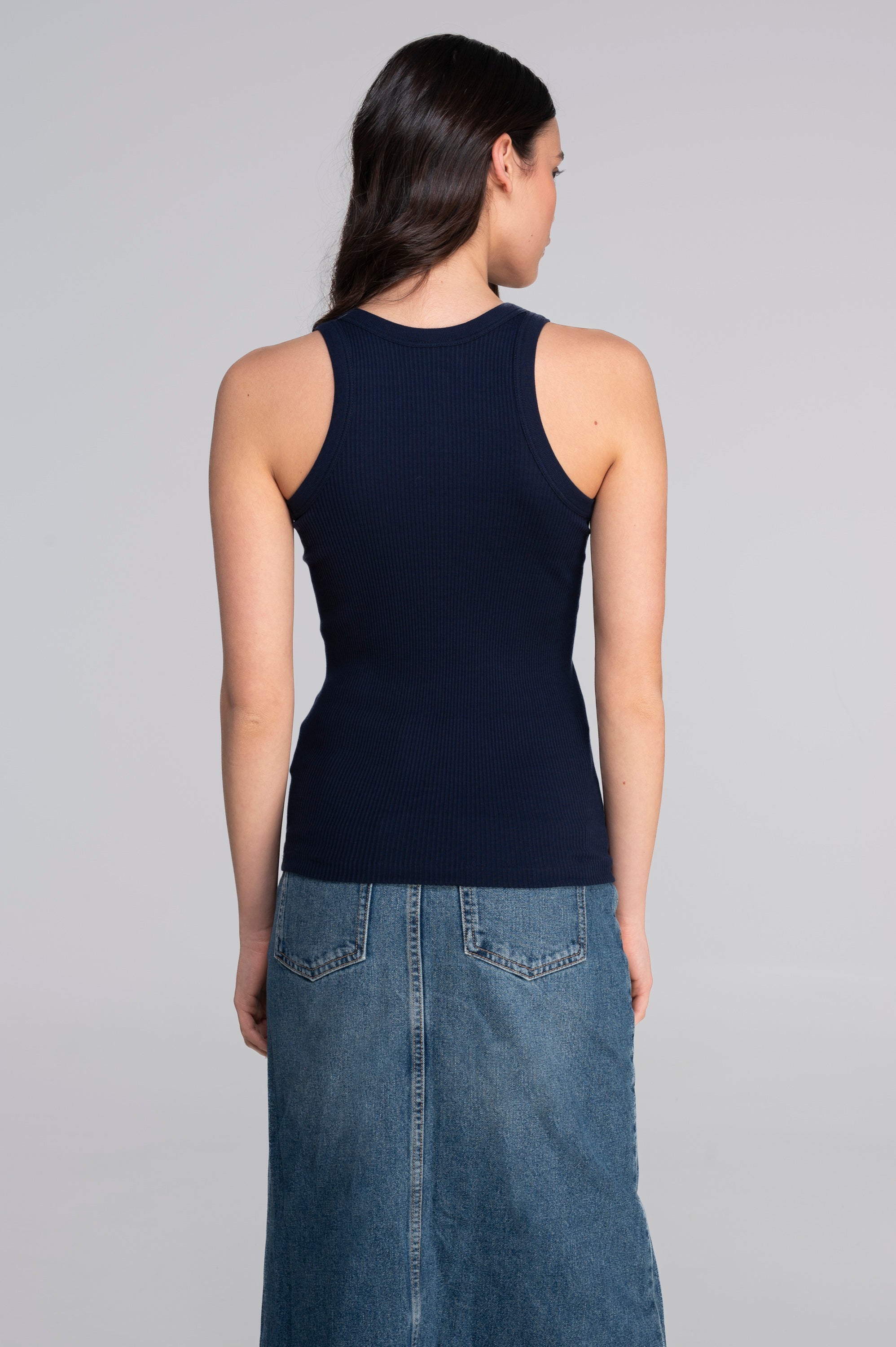 Cotton halterneck top 7165