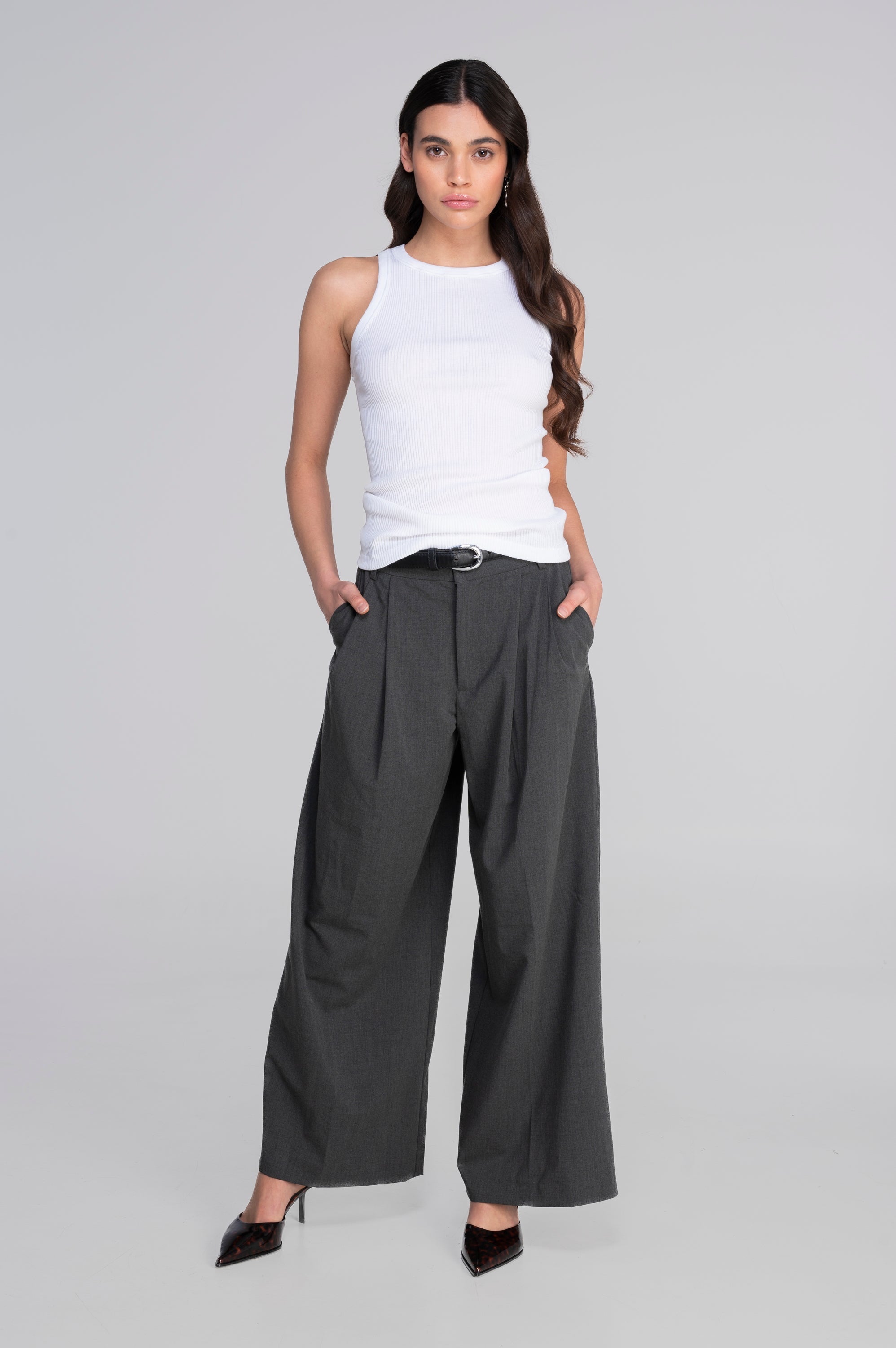 Cotton halterneck top 7165