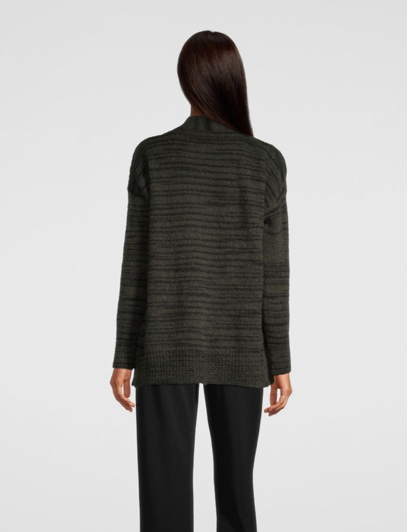 Woman Longsleeves open-front Cardigan 6712 - Oscalito