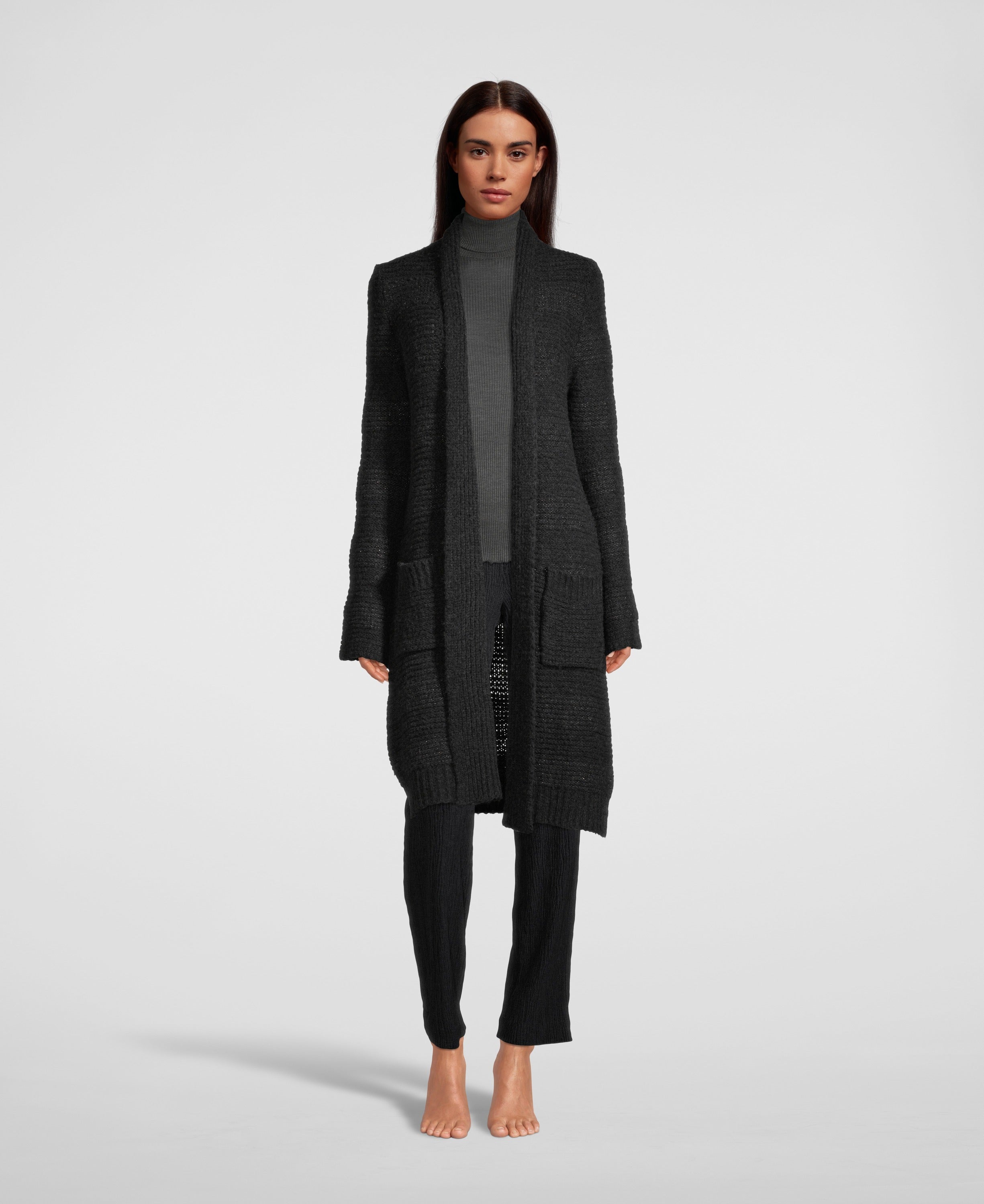 Woman Wool and Lurex Cardigan