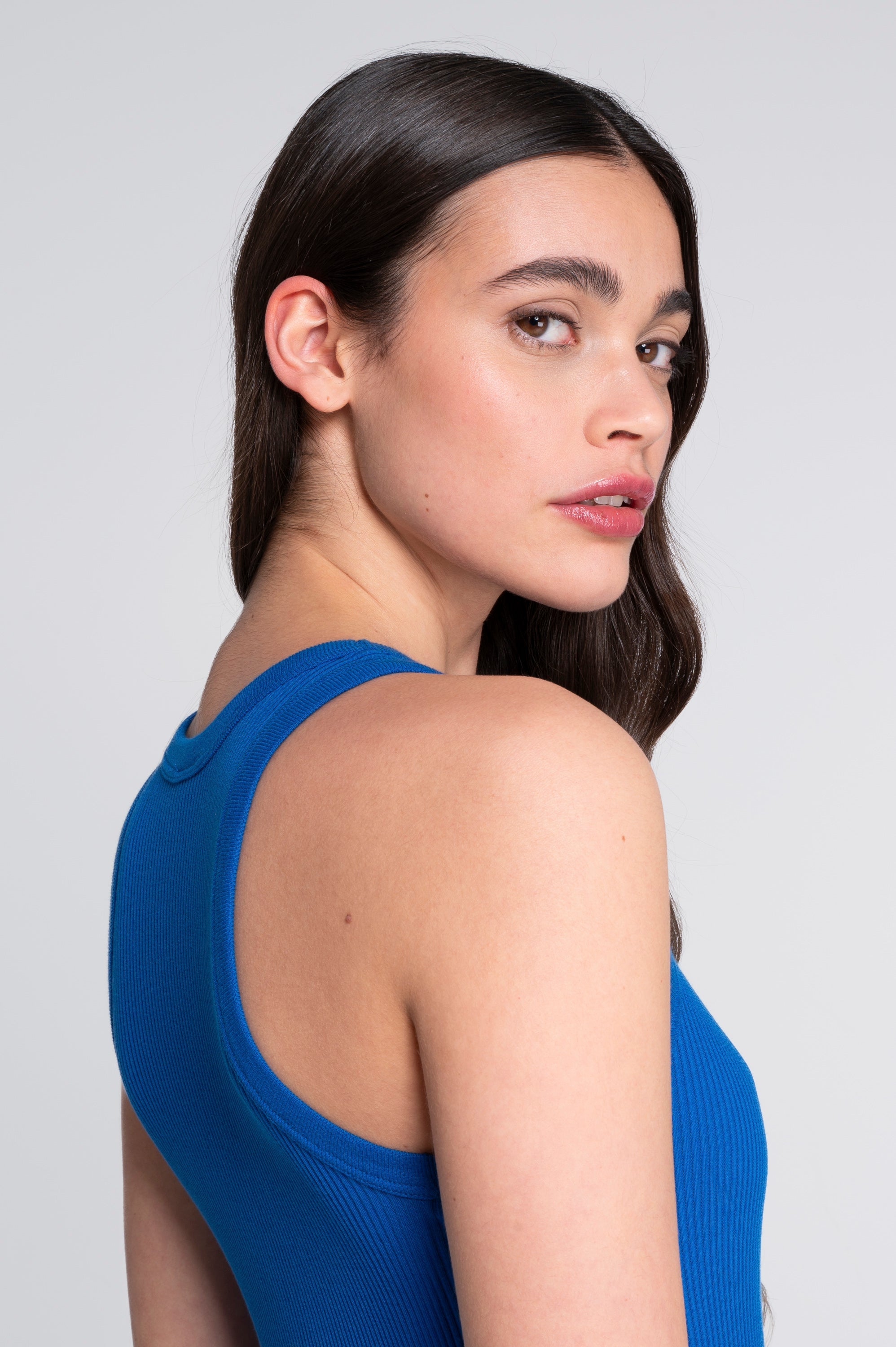 Cotton halterneck top 7165