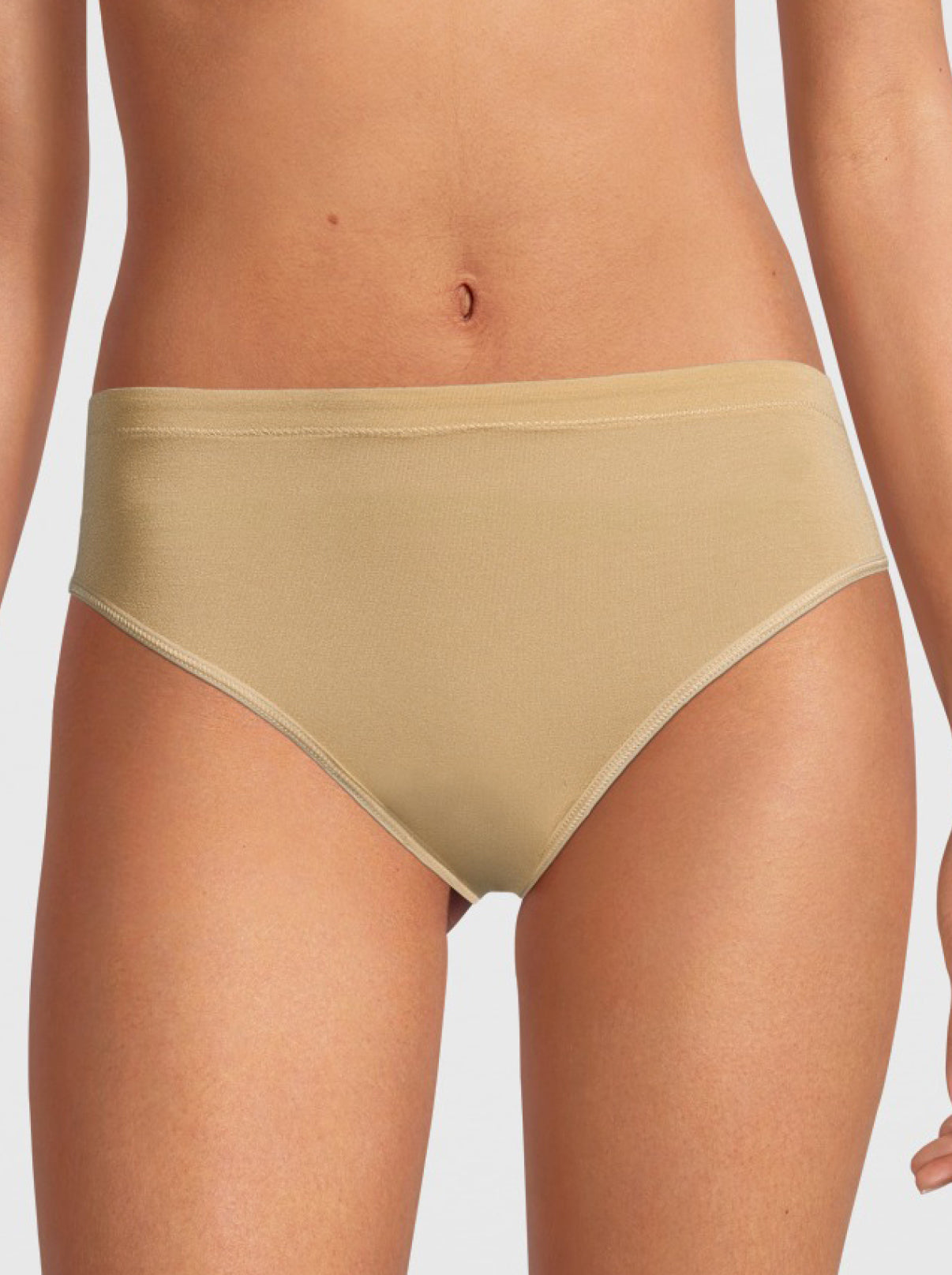Skin high rise briefs in micromodal