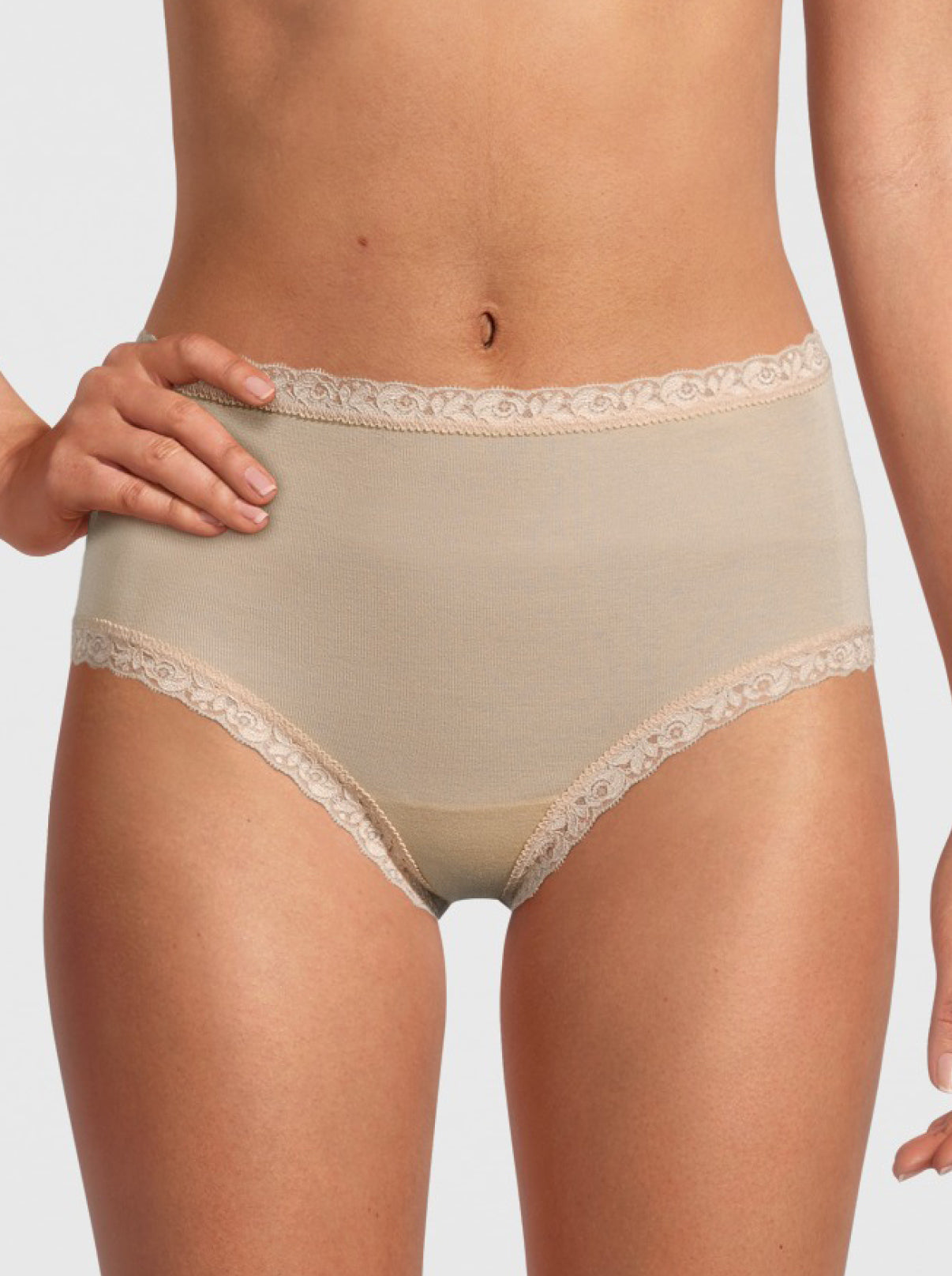 Retro Shaping High rise Briefs in cotton 310 - Oscalito