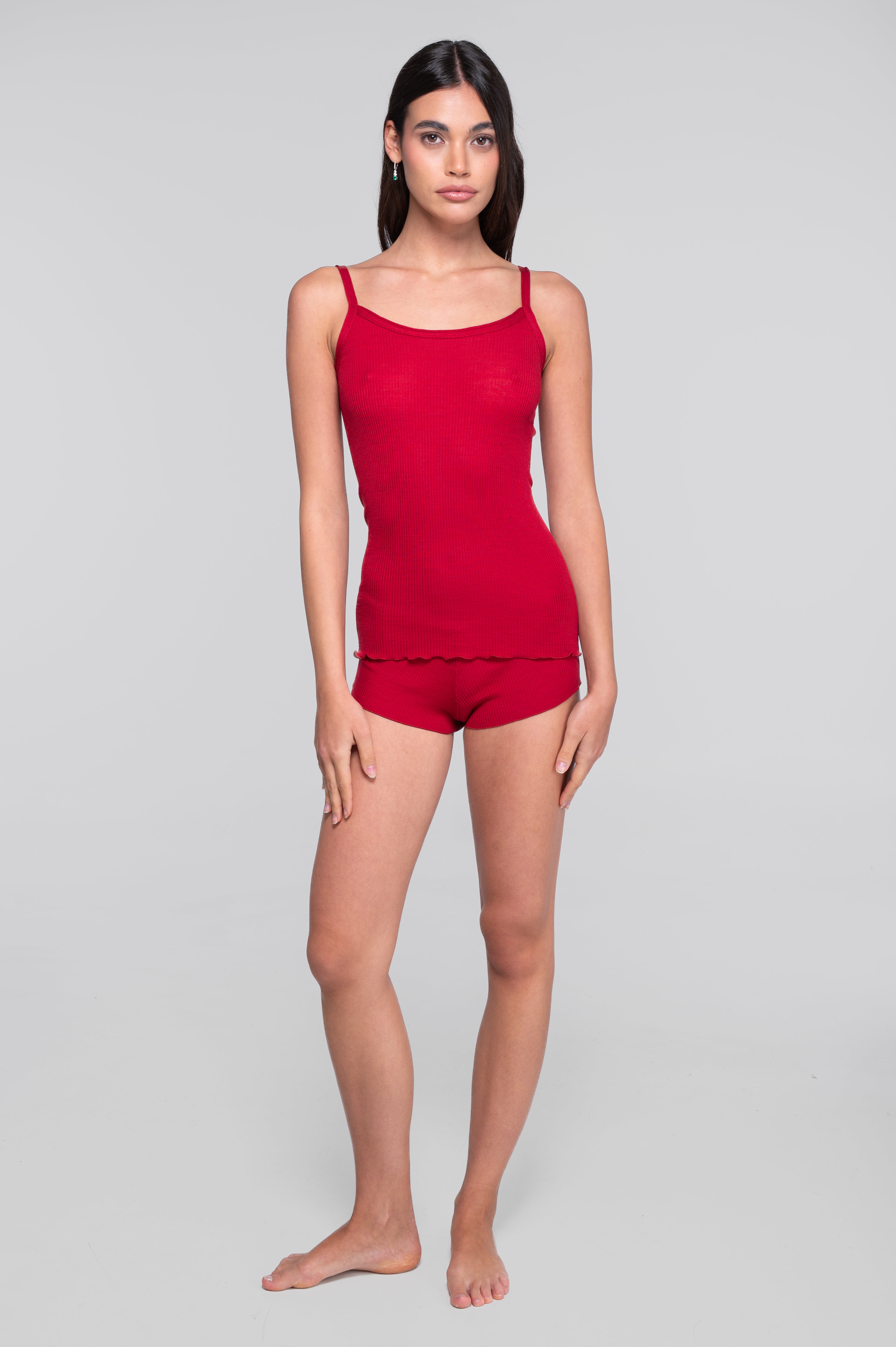 Wool and silk camisole top 3440R