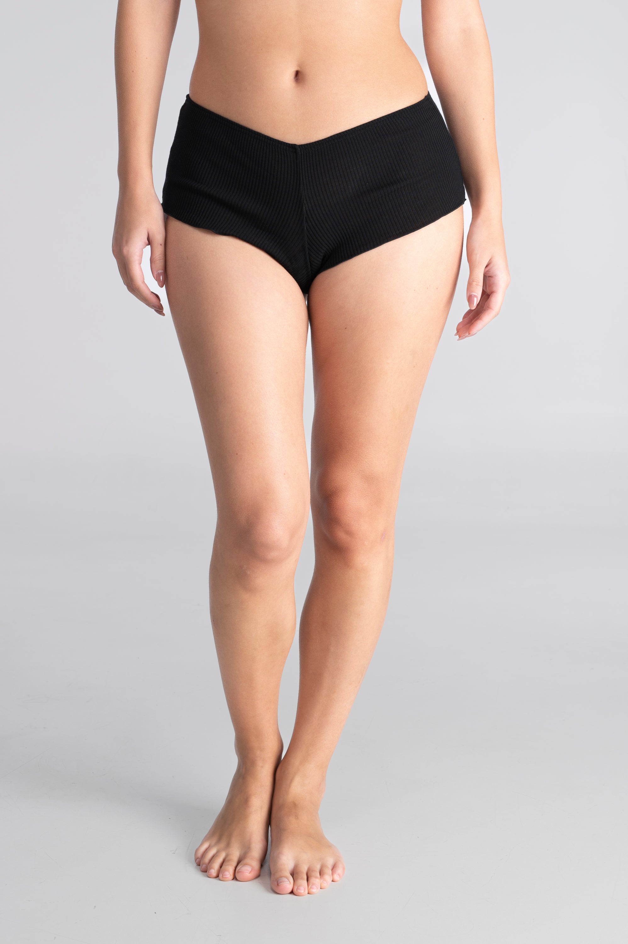 Wool and silk middle-rise panties 3441