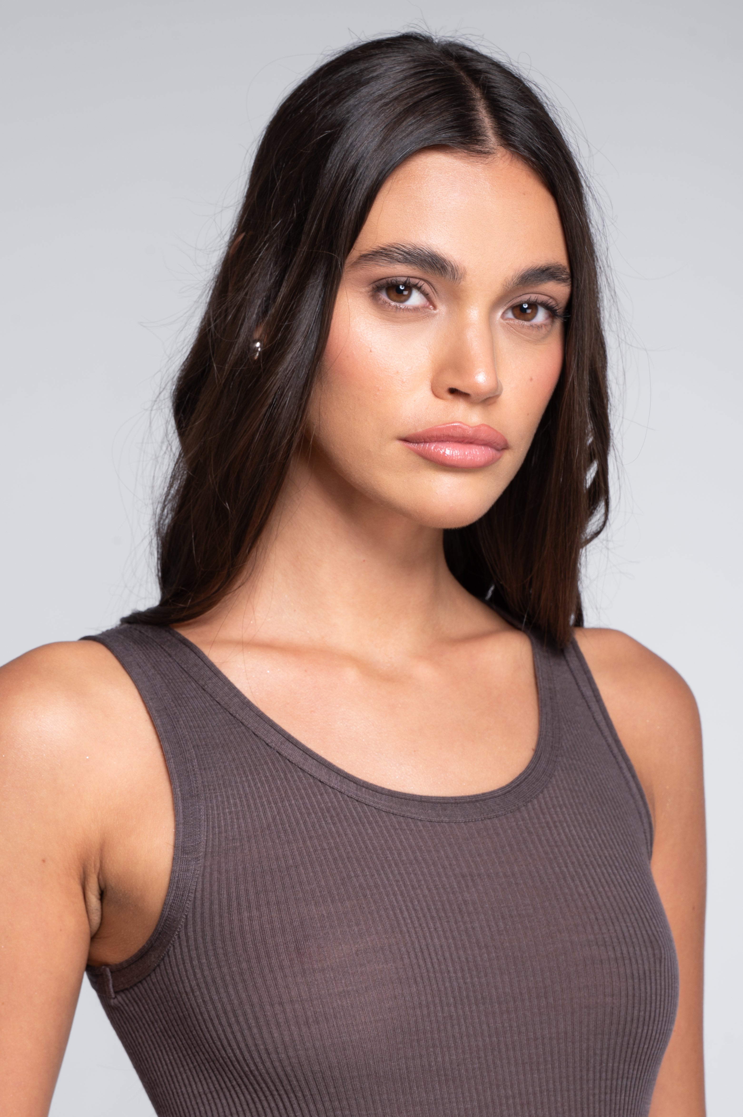 Wool and silk tank top 3442R