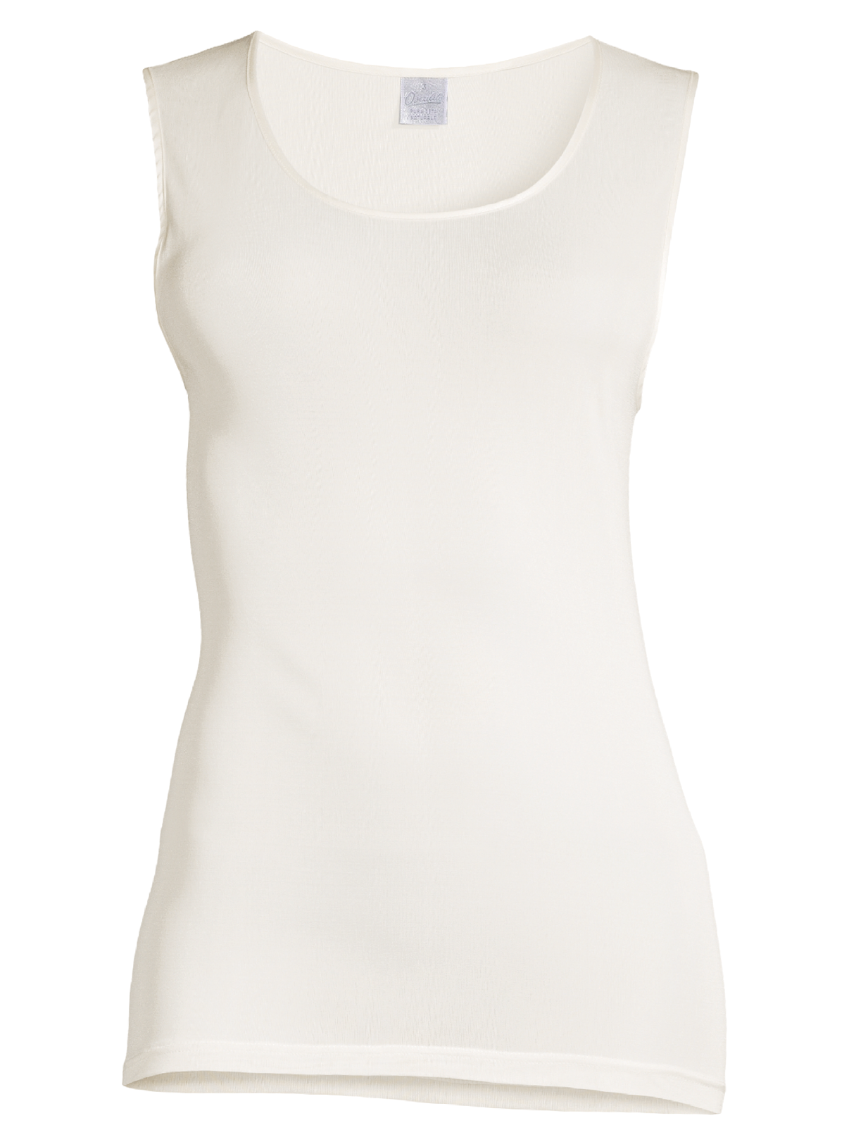 Woman White Tank Top