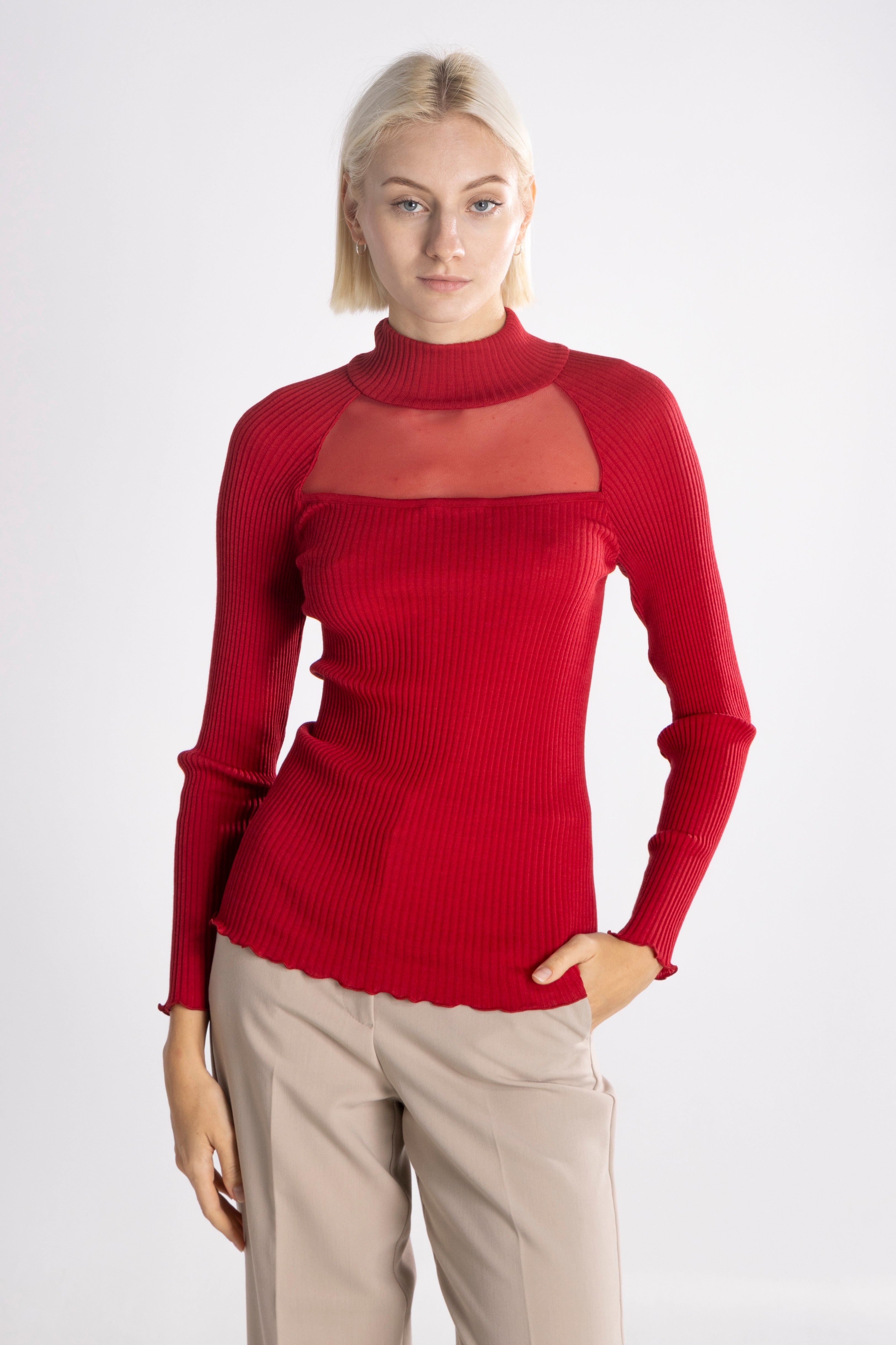 Knitwear Woman70% Wool , 30% Silk 6906 - Oscalito