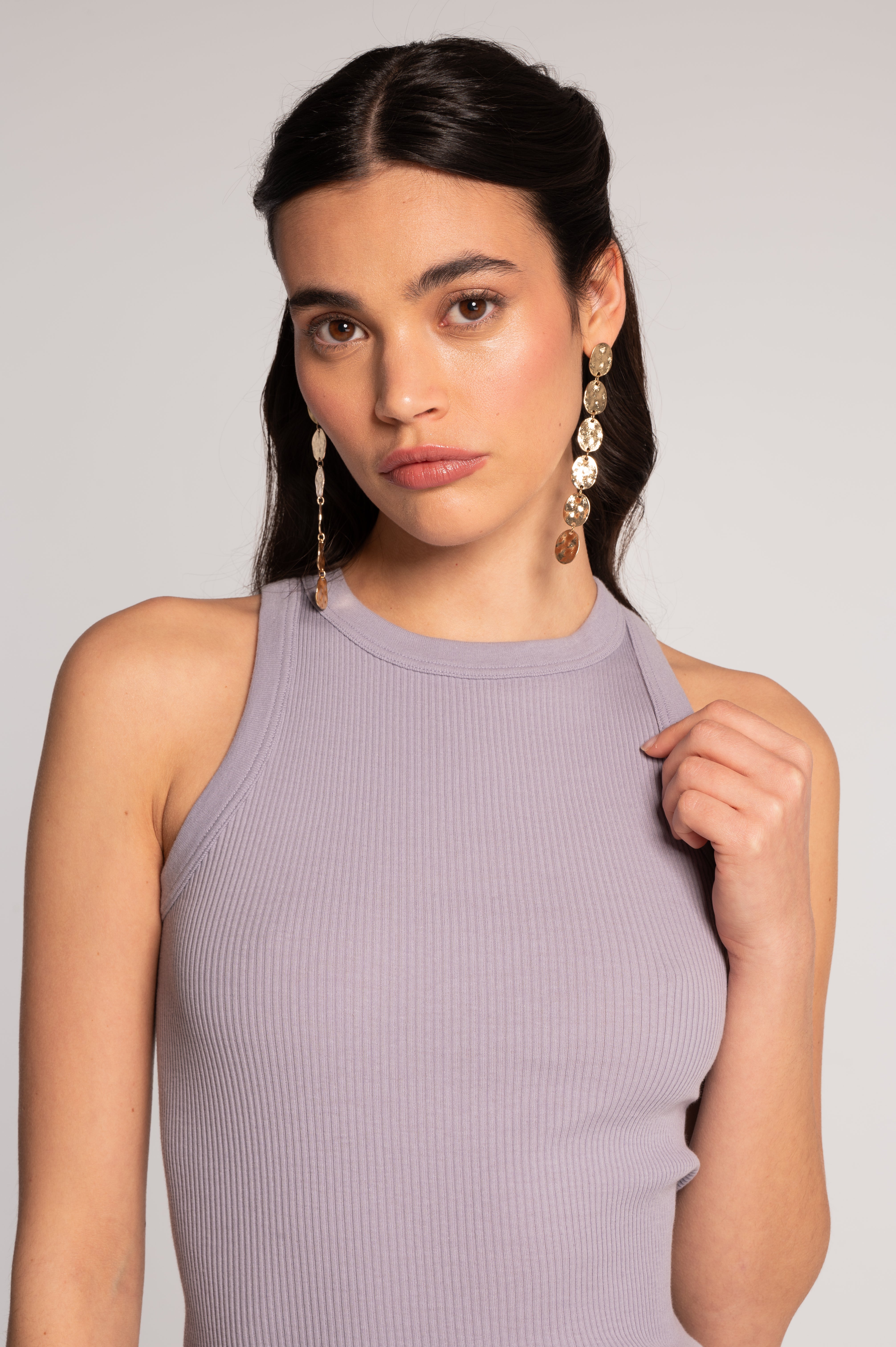 Cotton halterneck top 7165