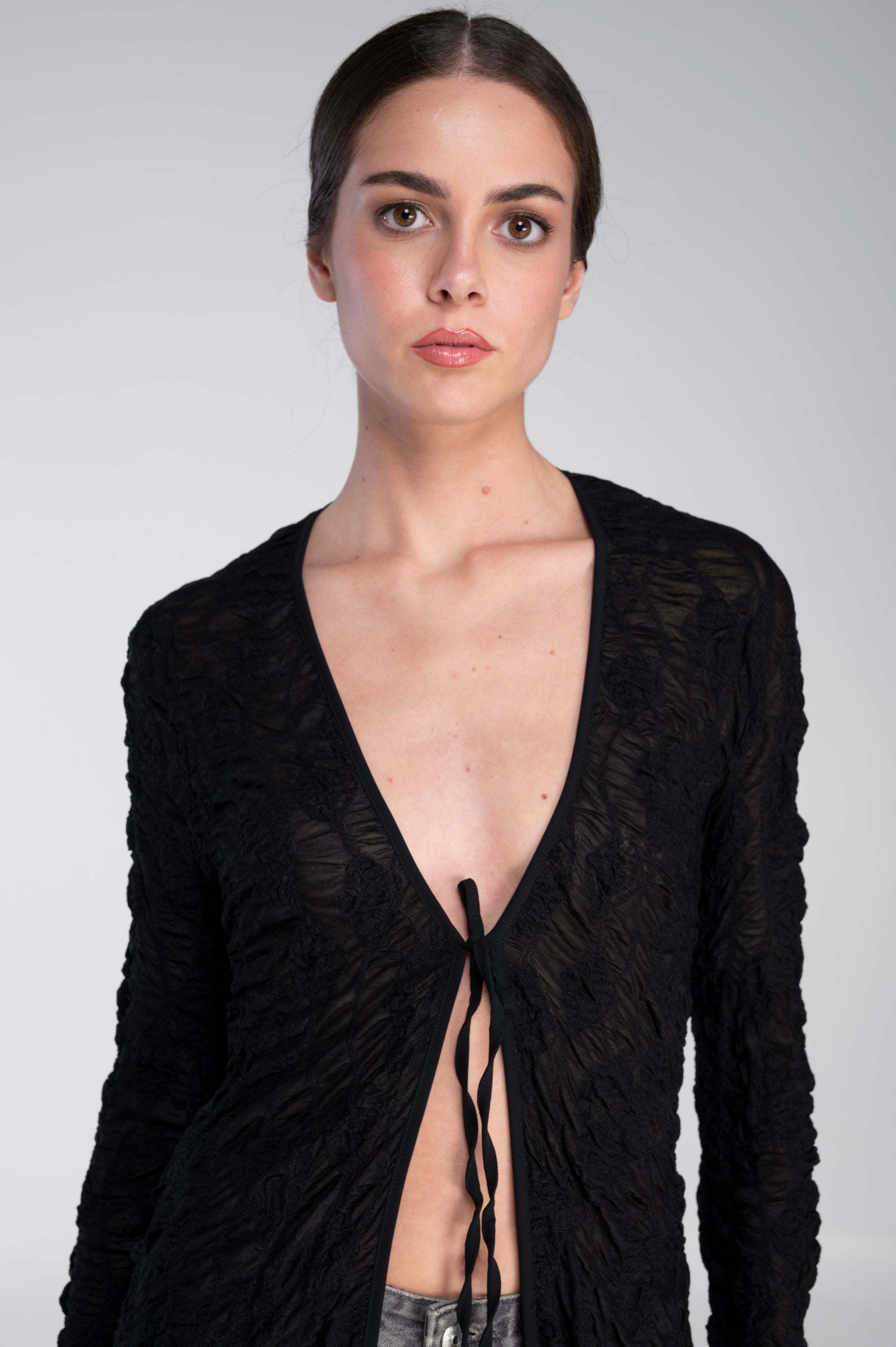 Long sleeves maxi cardigans 7450