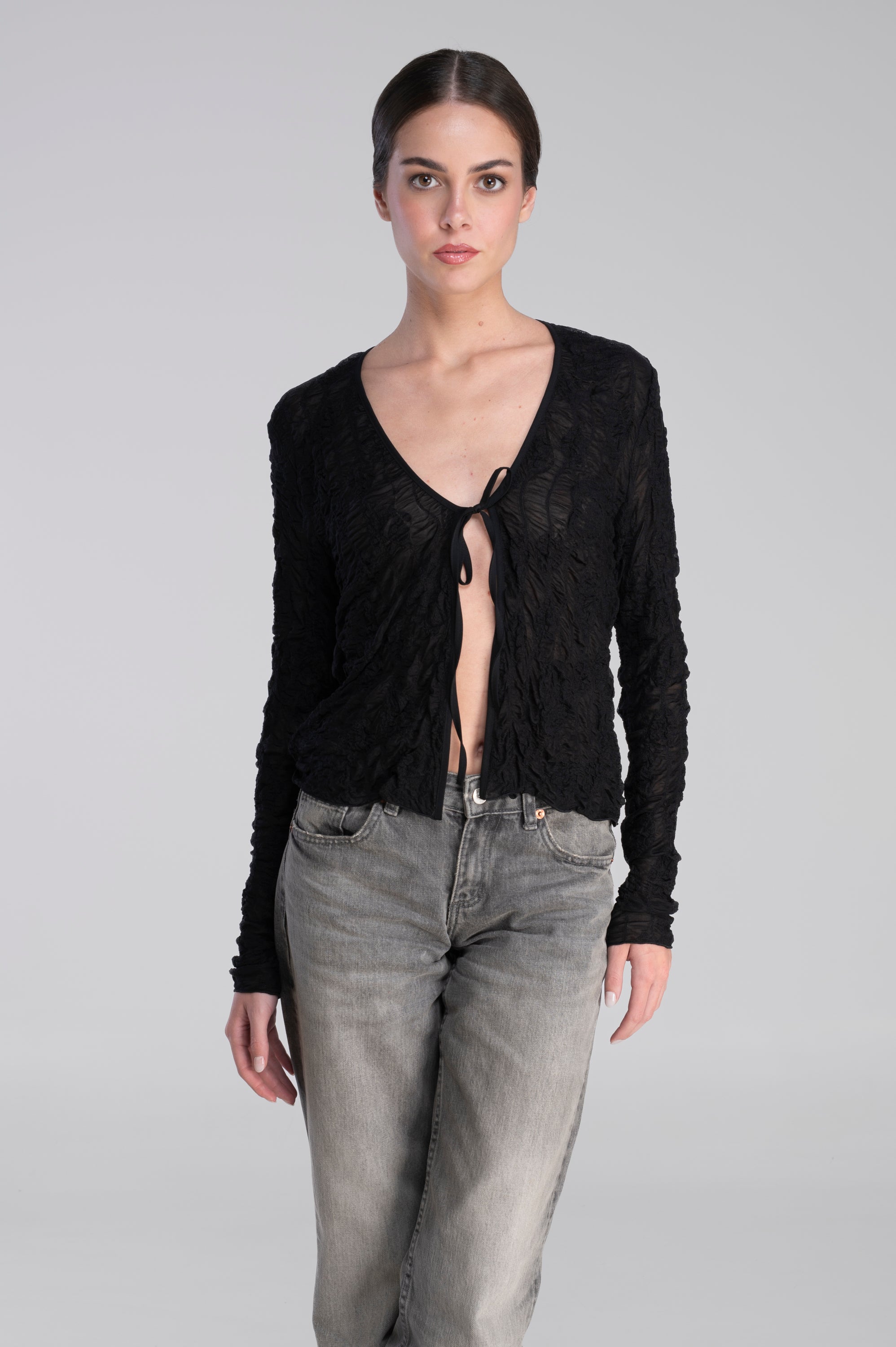 Long sleeves cardigans 7454