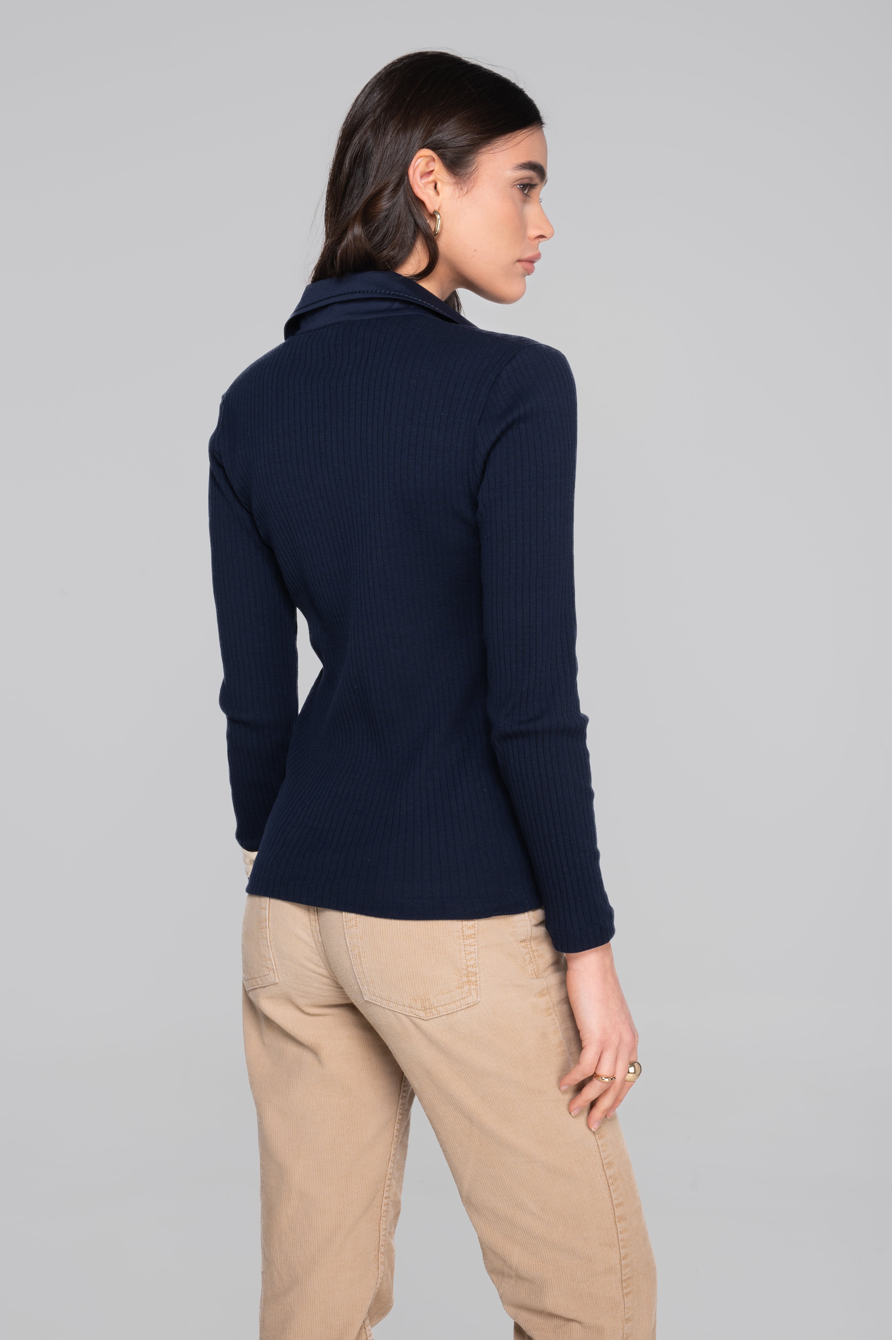 Longsleeves Woman100% Cotton 7568