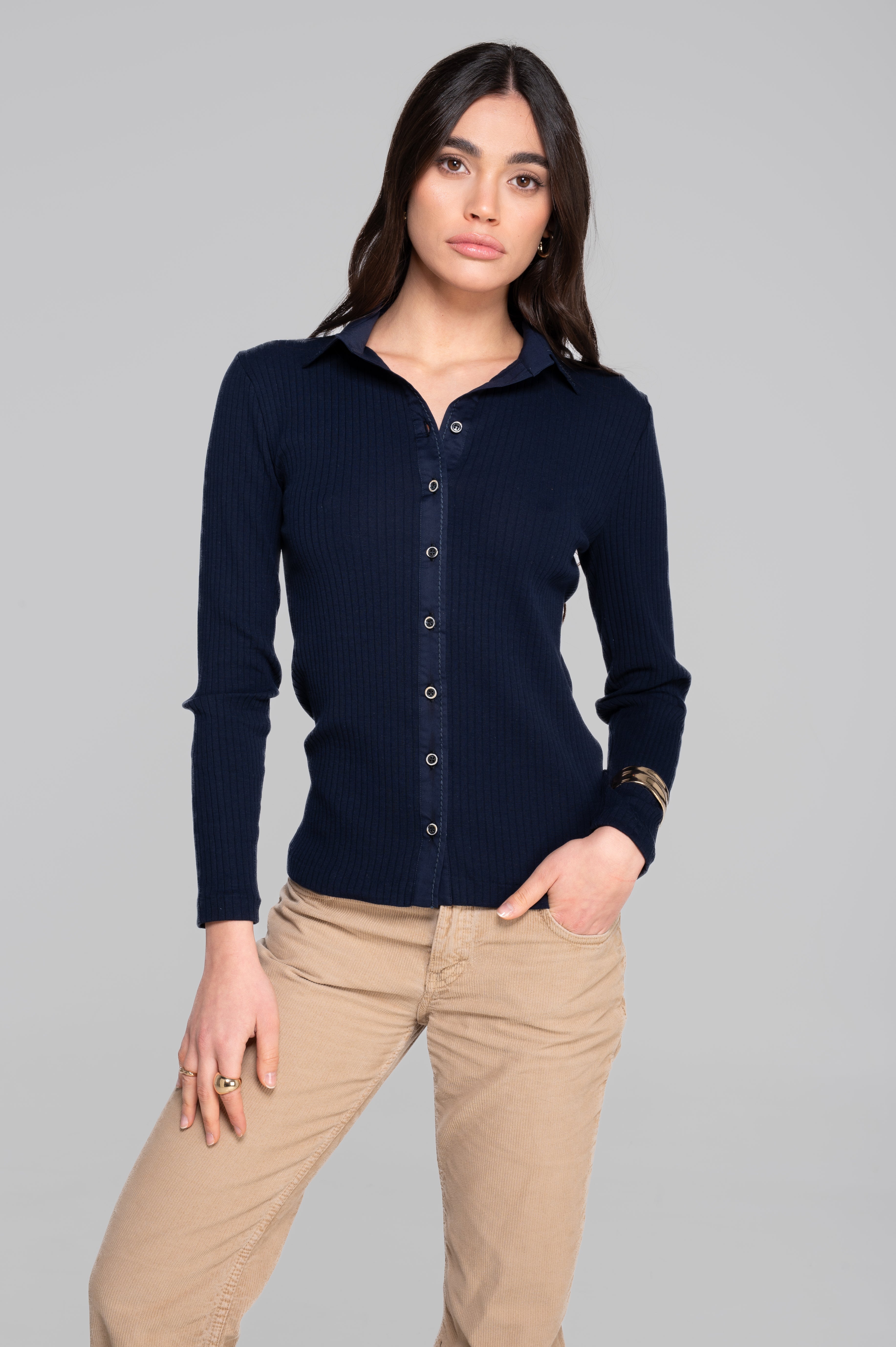Longsleeves Woman100% Cotton 7568