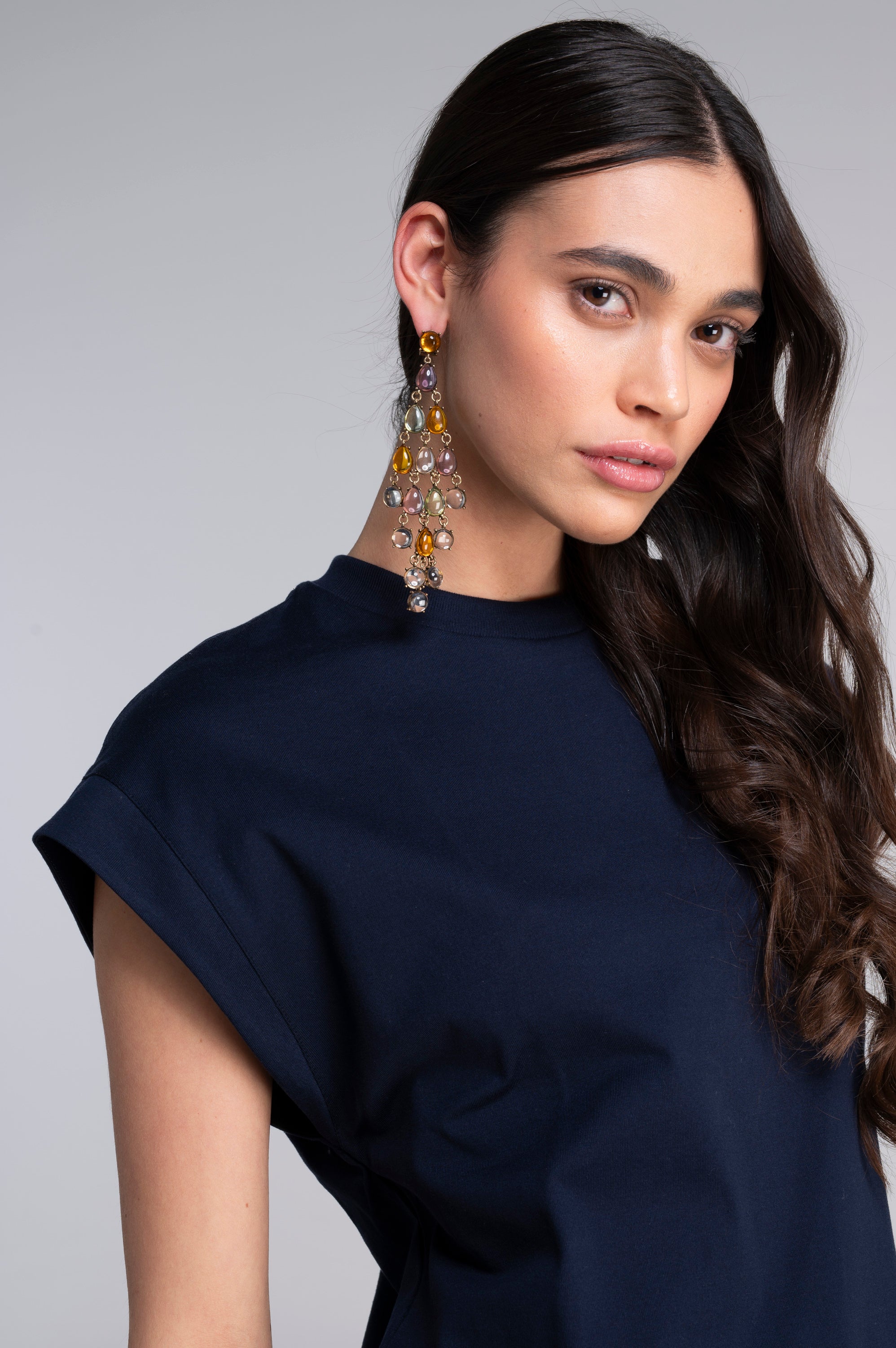 T-shirt with kimono sleeves in heavyweigh jersey cotton 7570