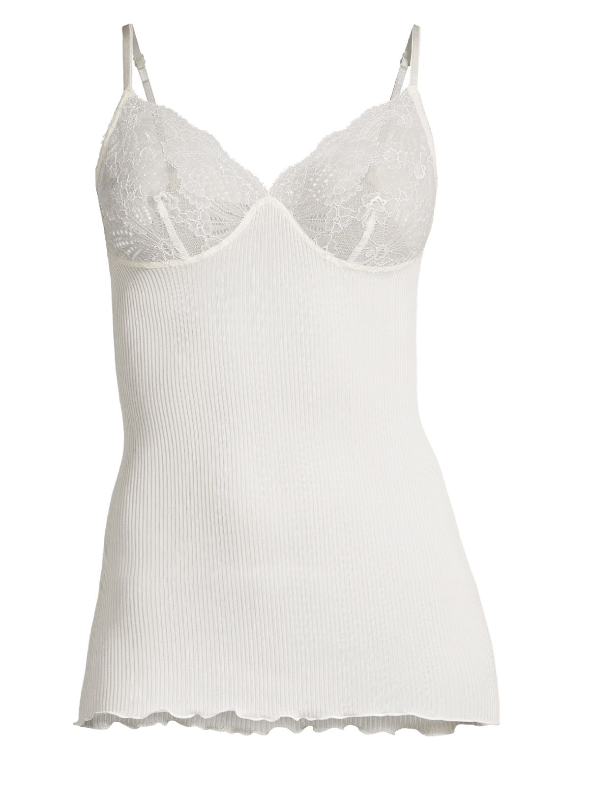 Pure Silk Camisole Top with Bra 9462 - Oscalito