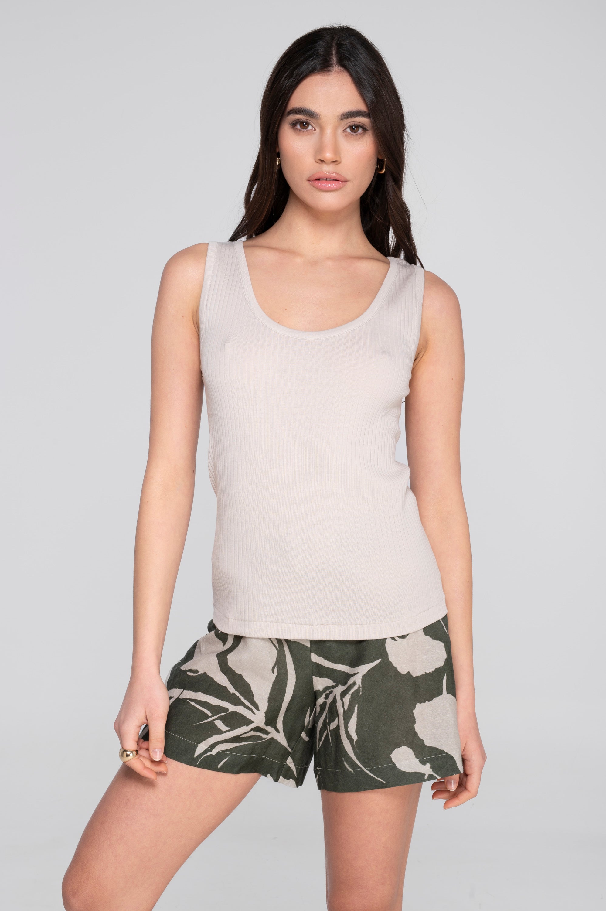 Cotton tank top 7561