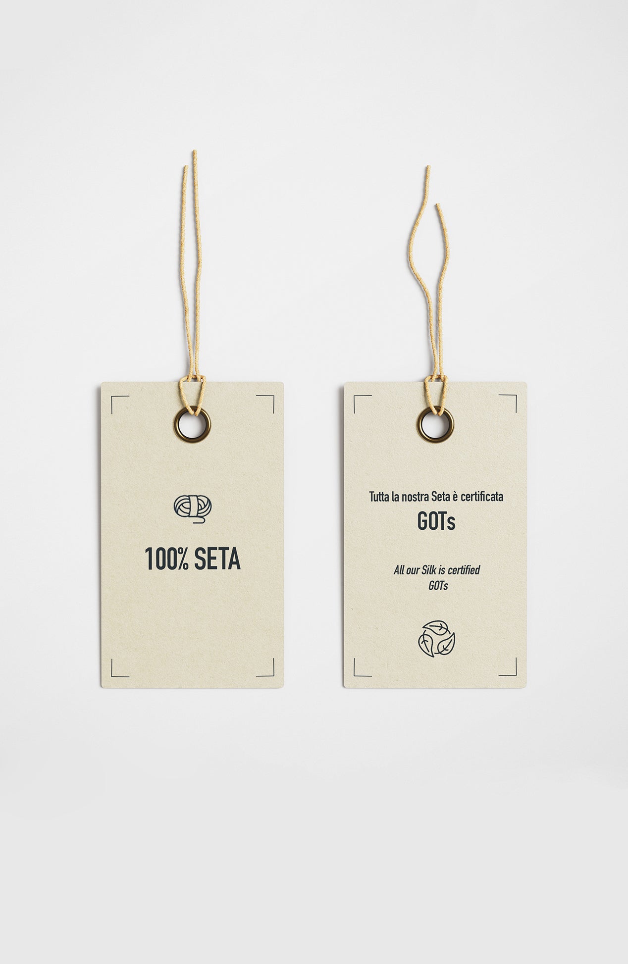 GOTs silk labels